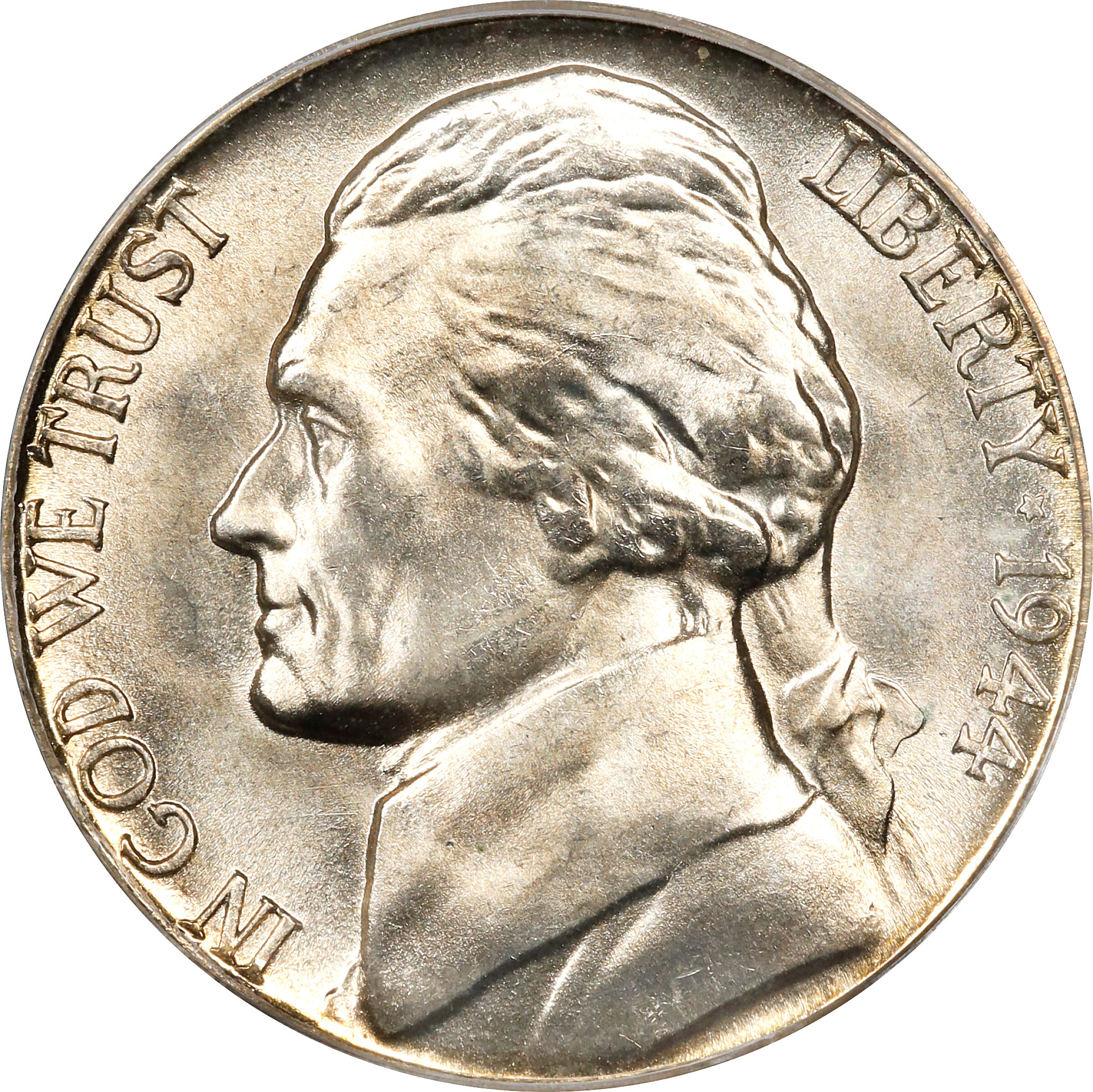 1944-S Jefferson Nickel. MS-67 FS (PCGS).