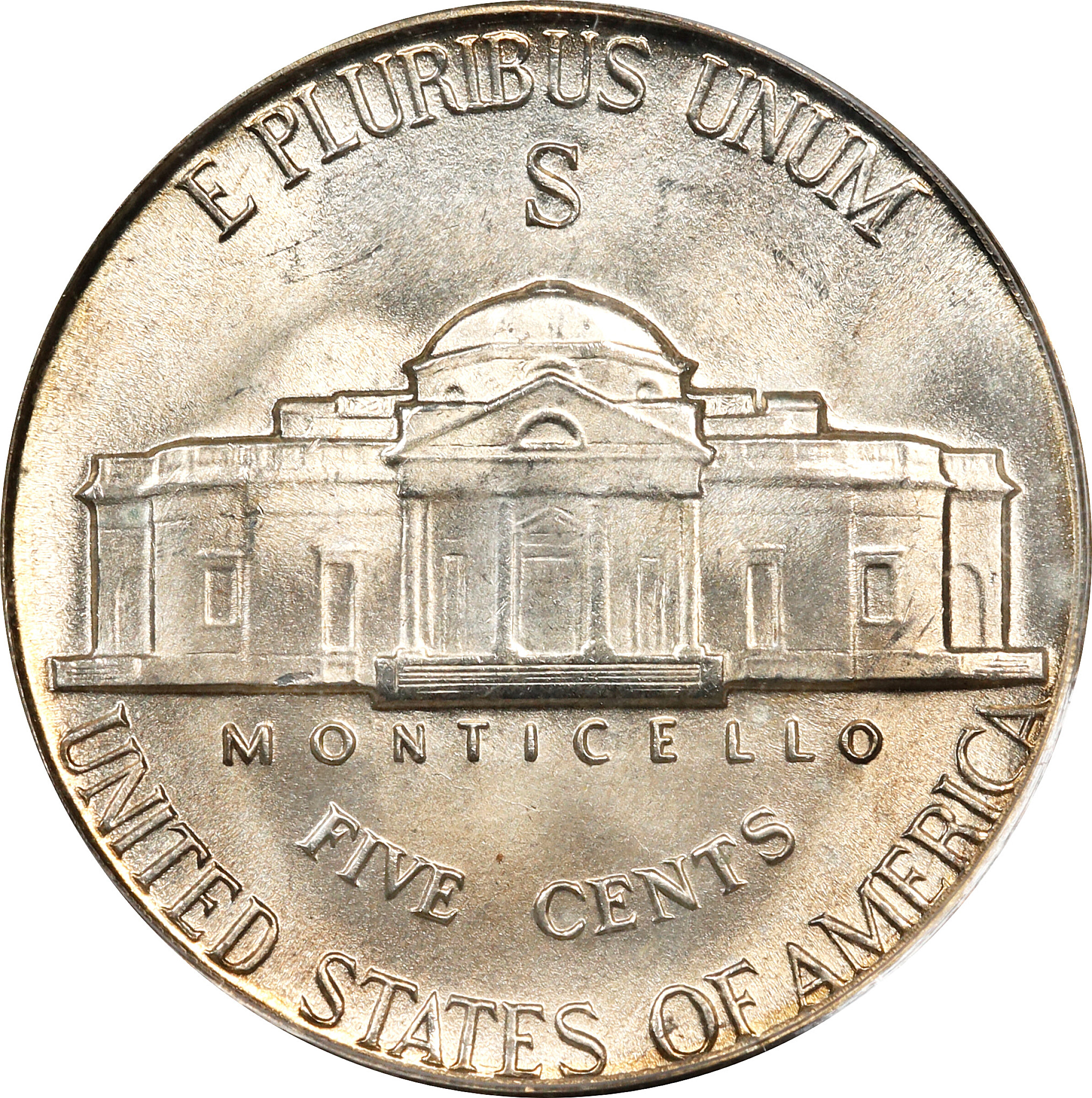 1944-S 5c Silver MS FS MS67 FS thumbnail 7