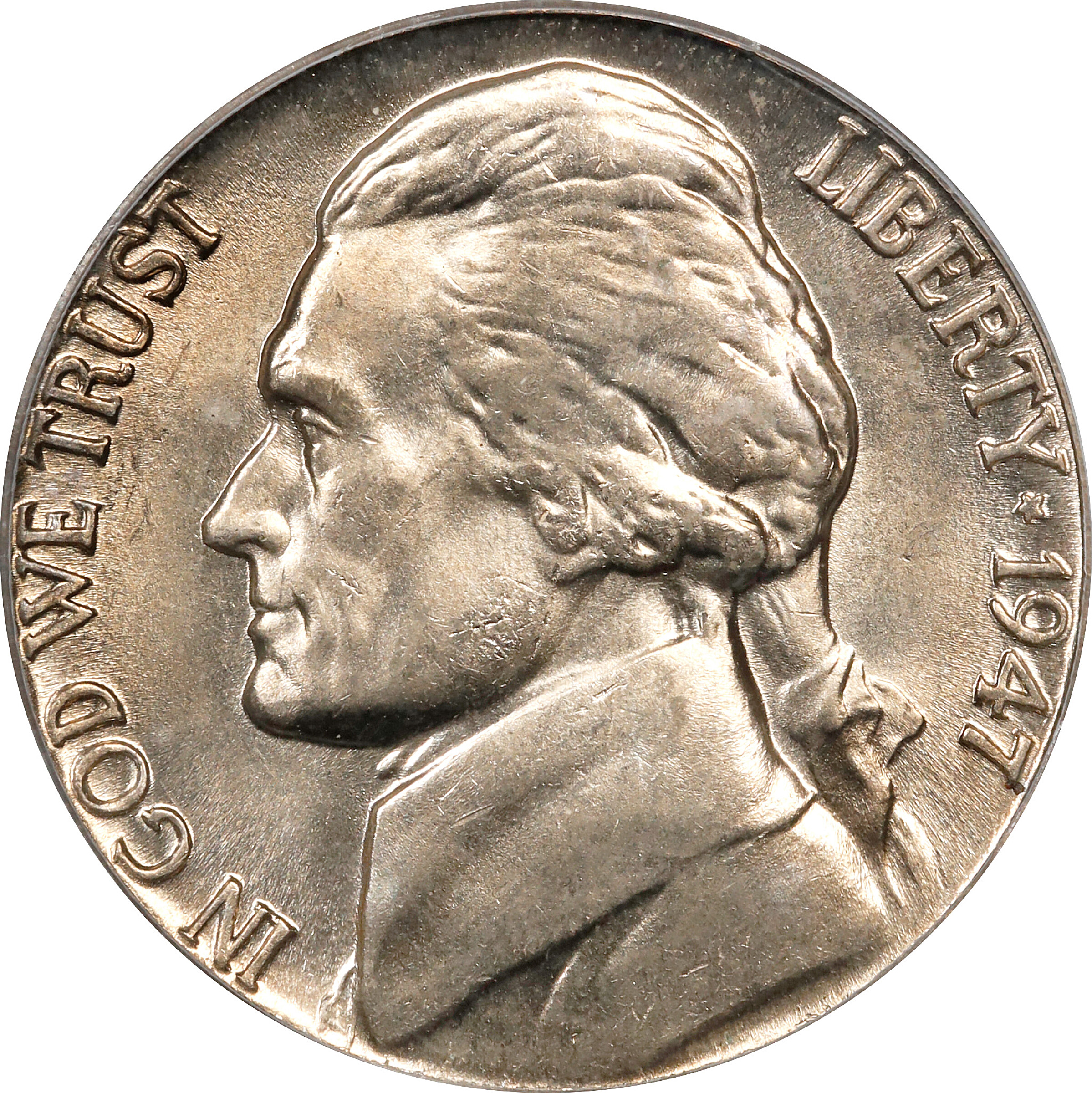 1947-D Jefferson Nickel. MS-67 (PCGS).