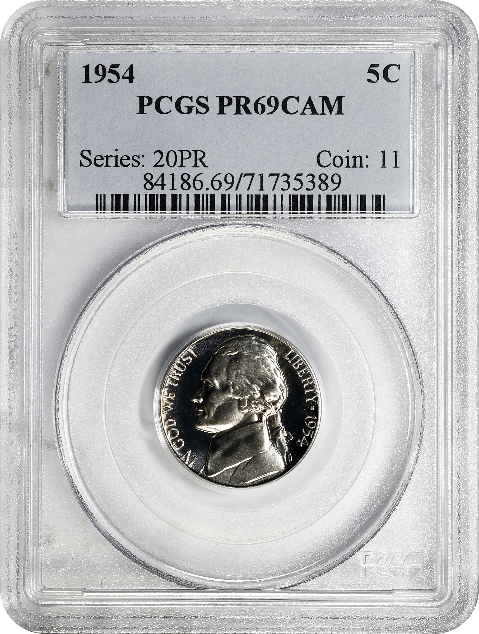 1954 5c PR CAM PR69 CAM thumbnail 6