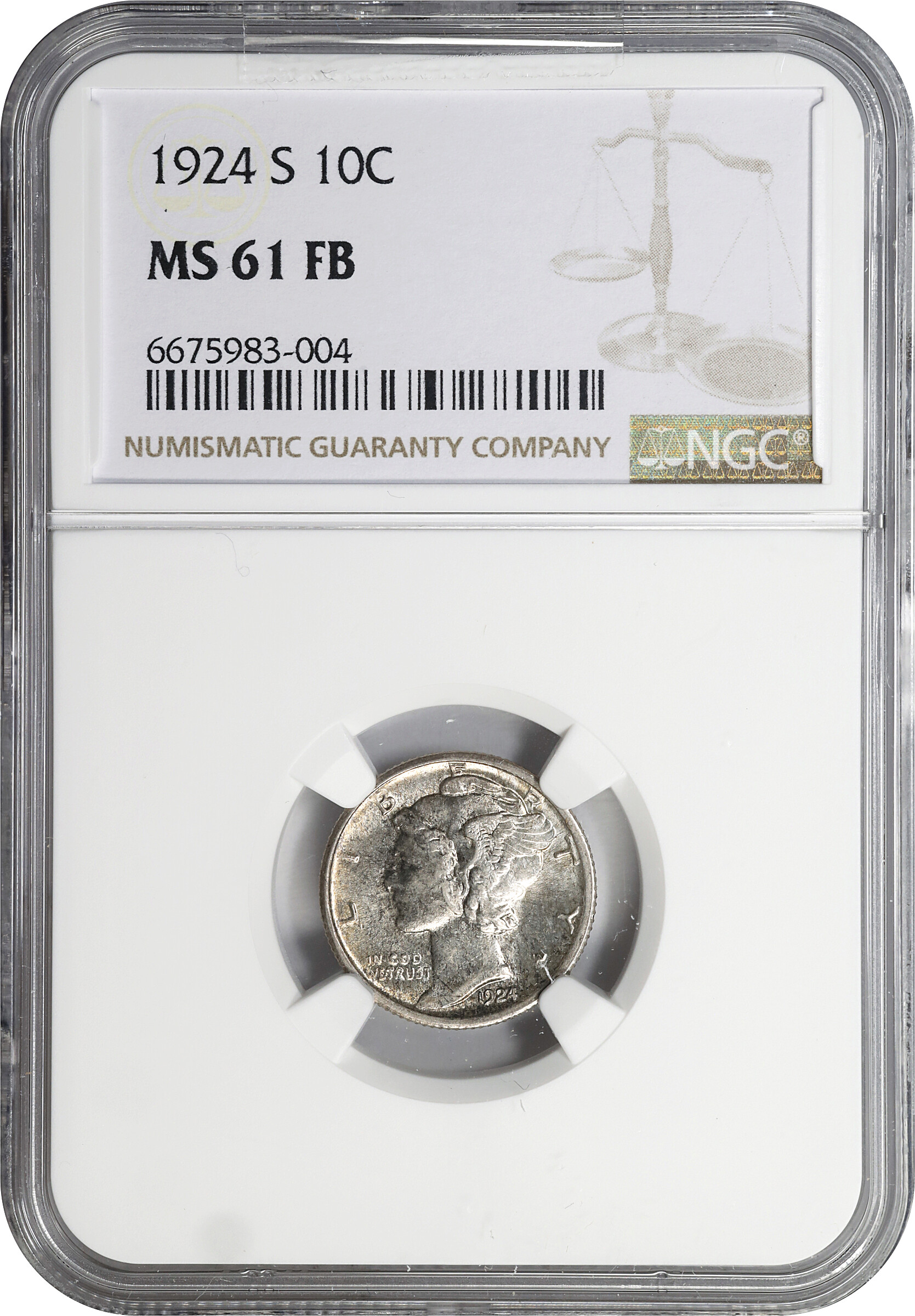 1924-S 10c MS FB MS61 FB thumbnail 7
