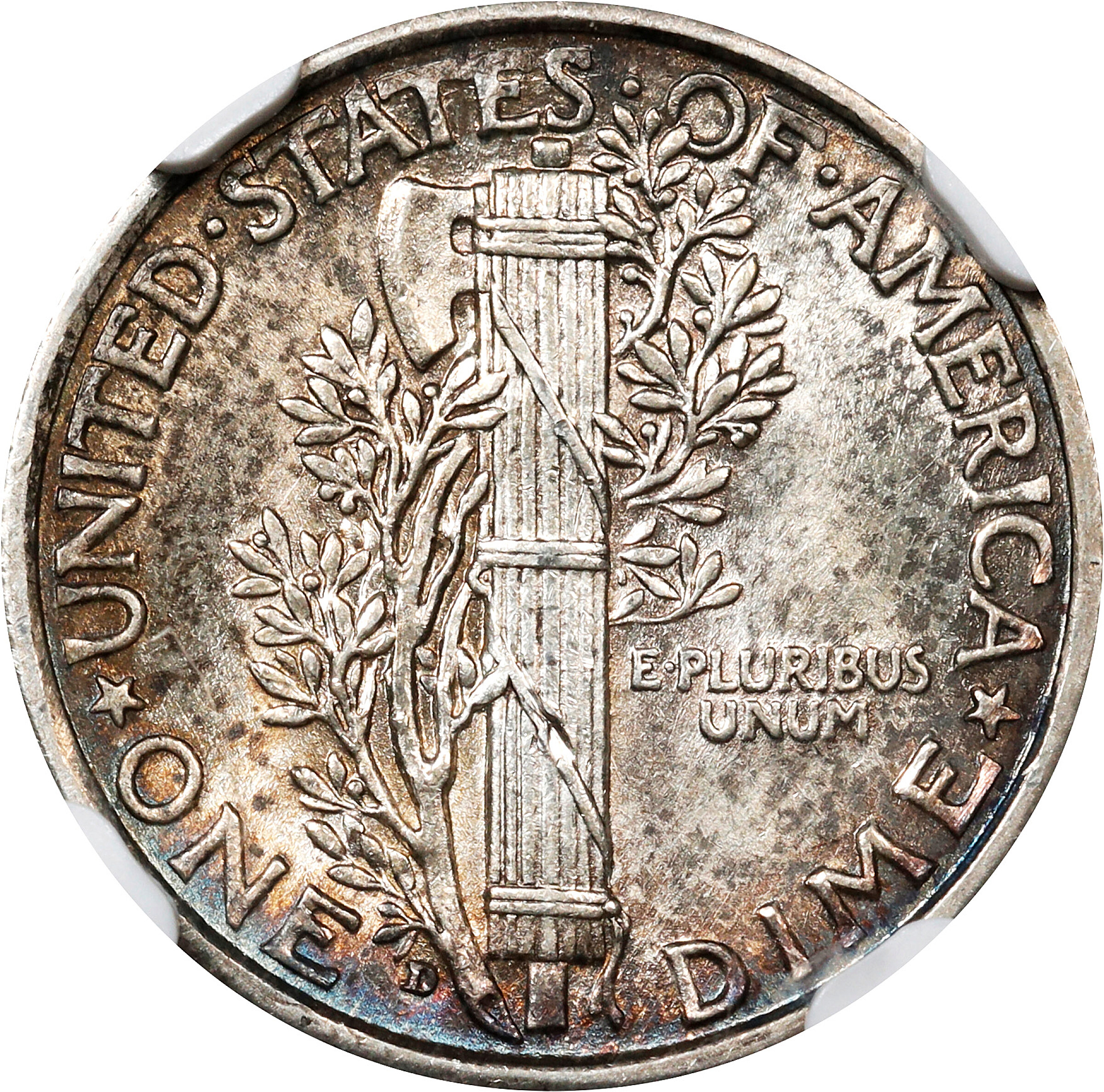 1928-D 10c MS63 thumbnail 4