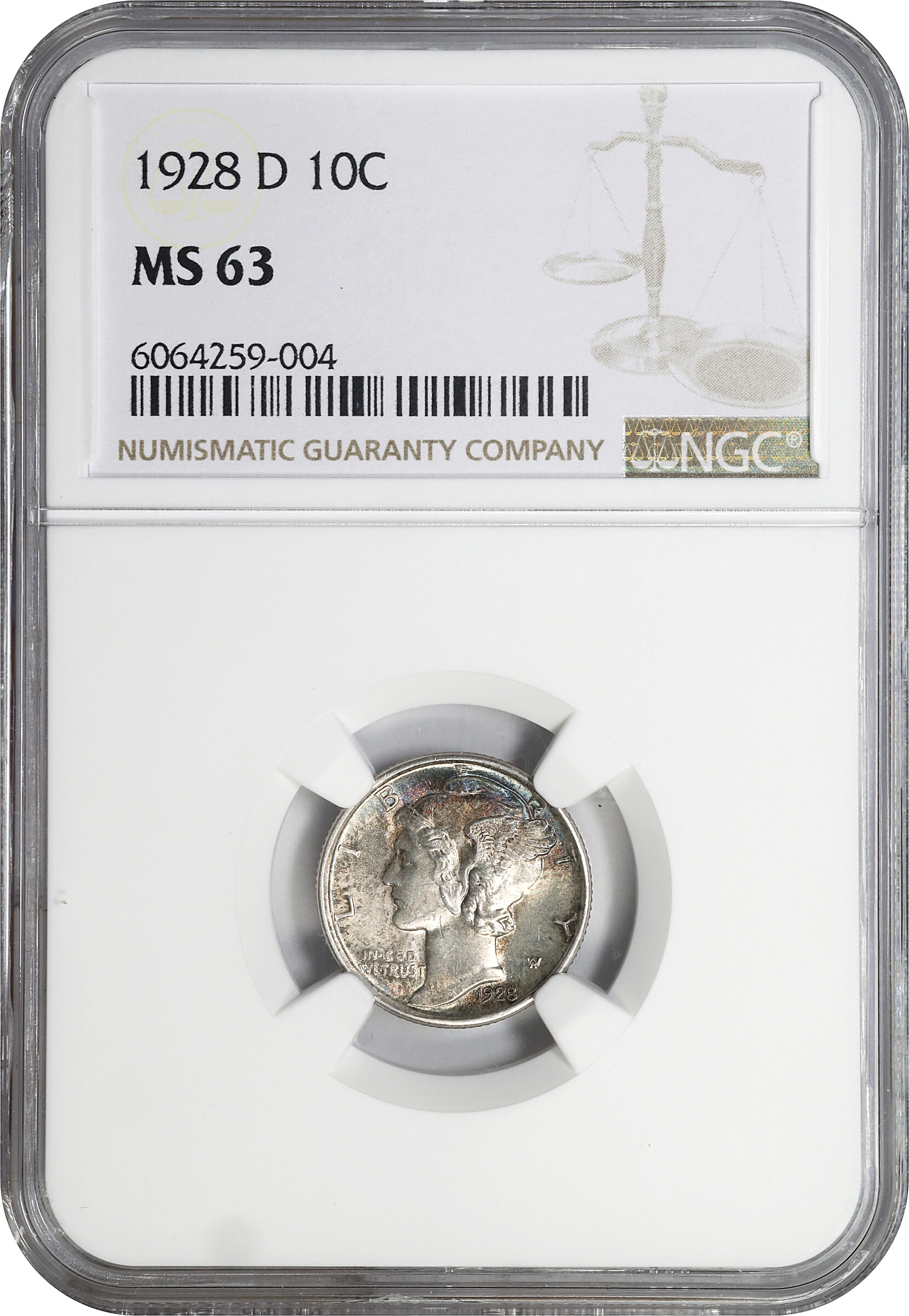 1928-D 10c MS63 thumbnail 5
