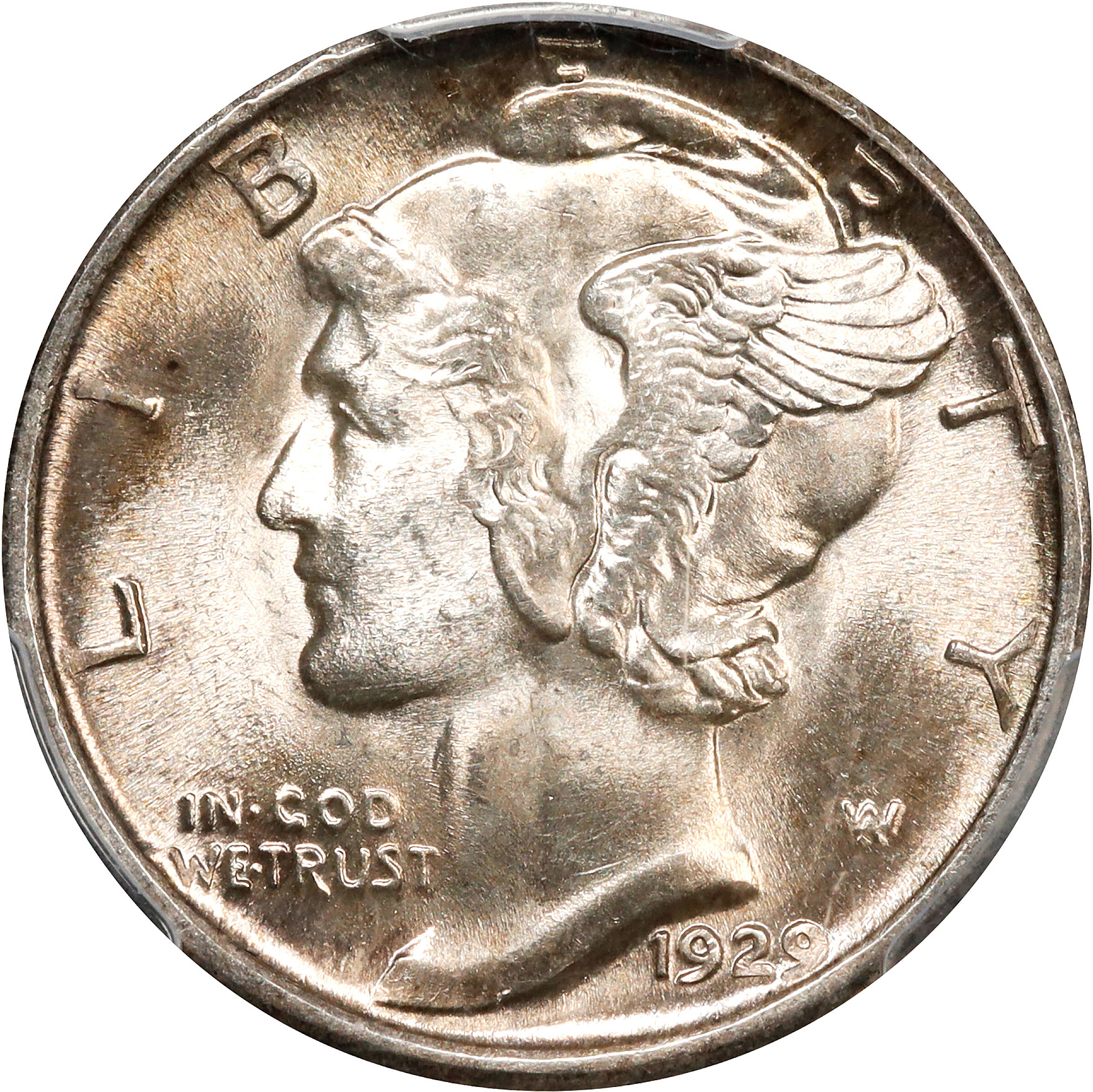 1929-S Mercury Dime. MS-65 (PCGS).