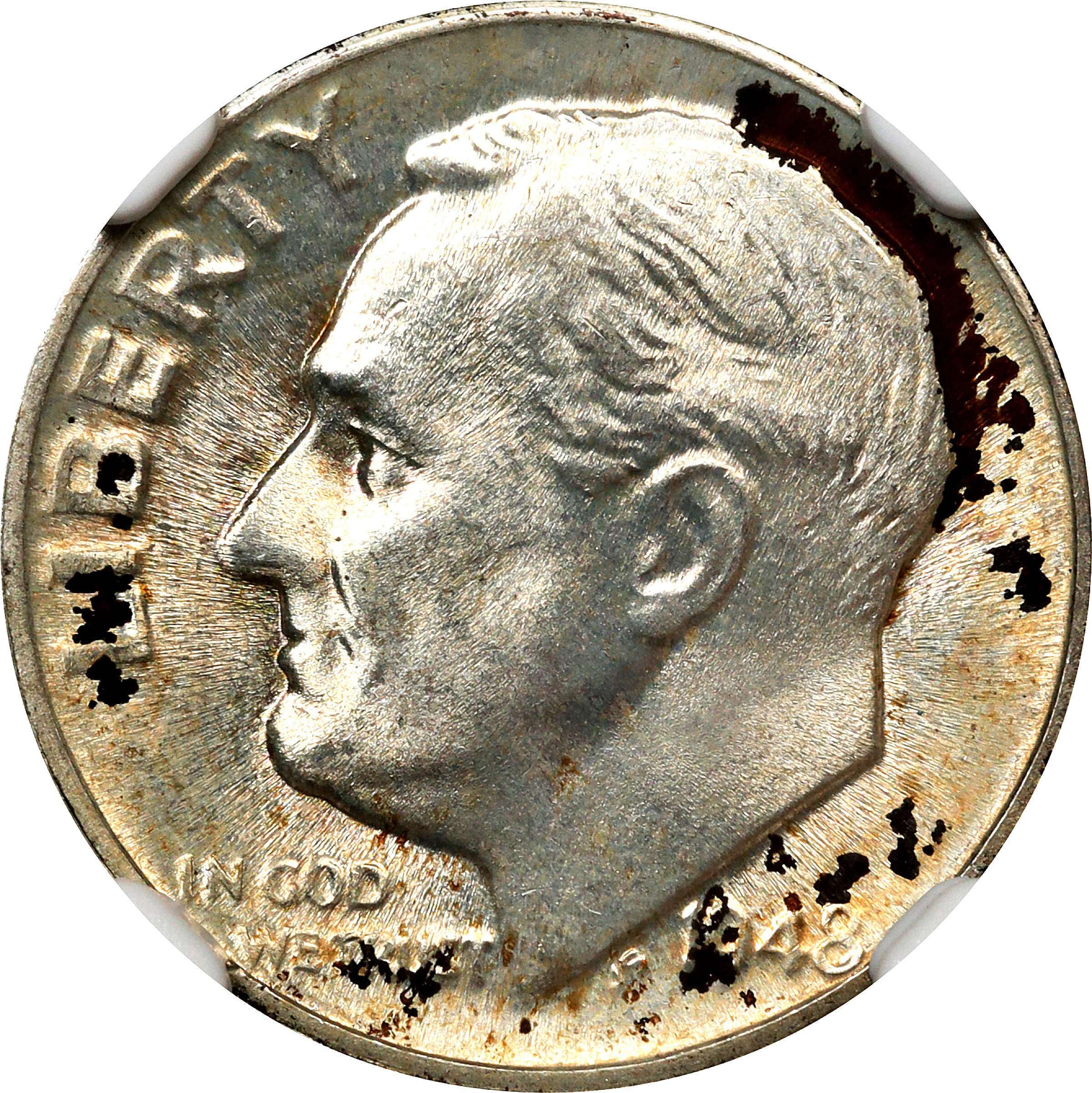 1948-D Roosevelt Dime. MS-67 FT (NGC).