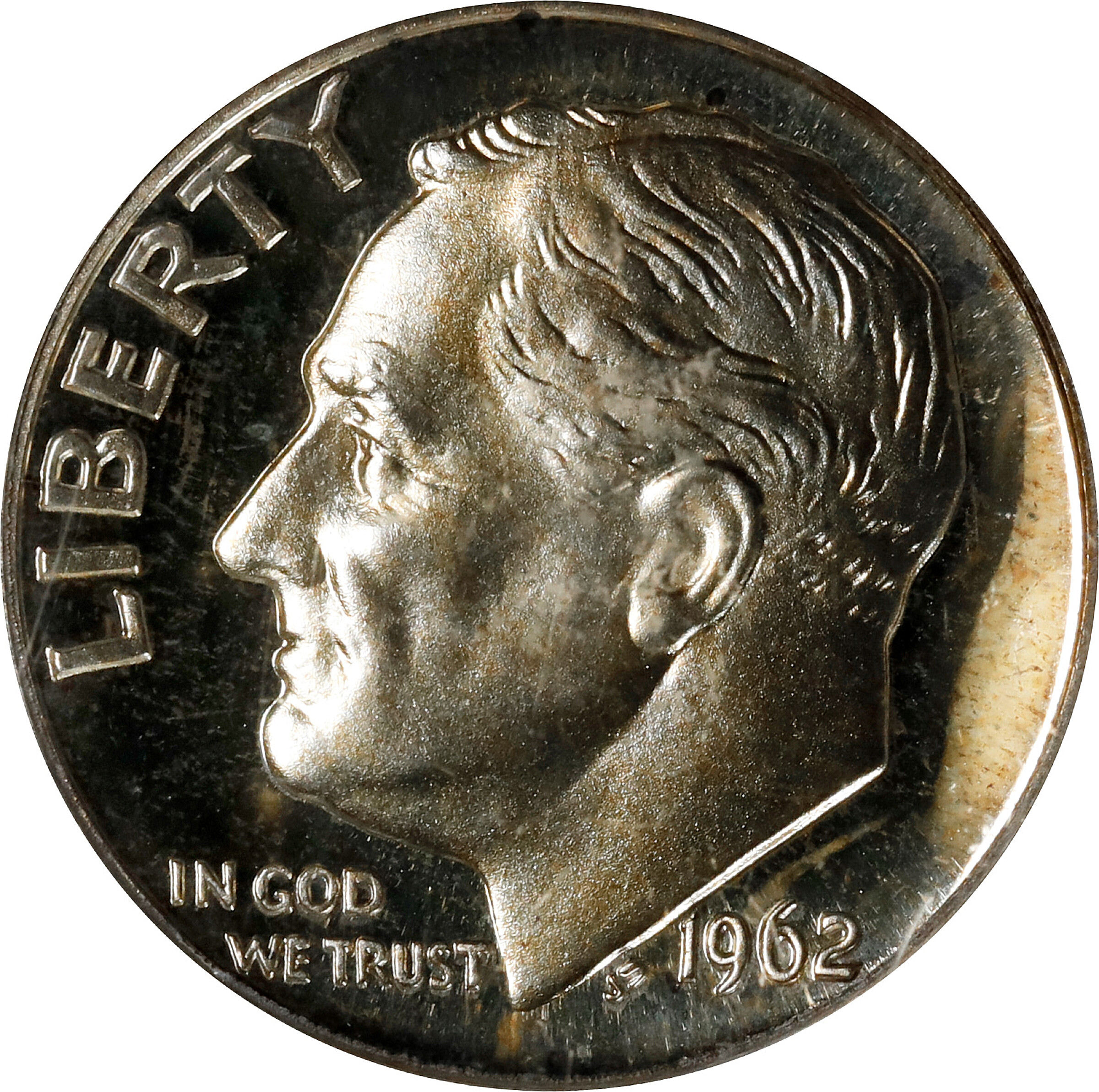 1962 Roosevelt Dime. Proof-67 Deep Cameo (PCGS).