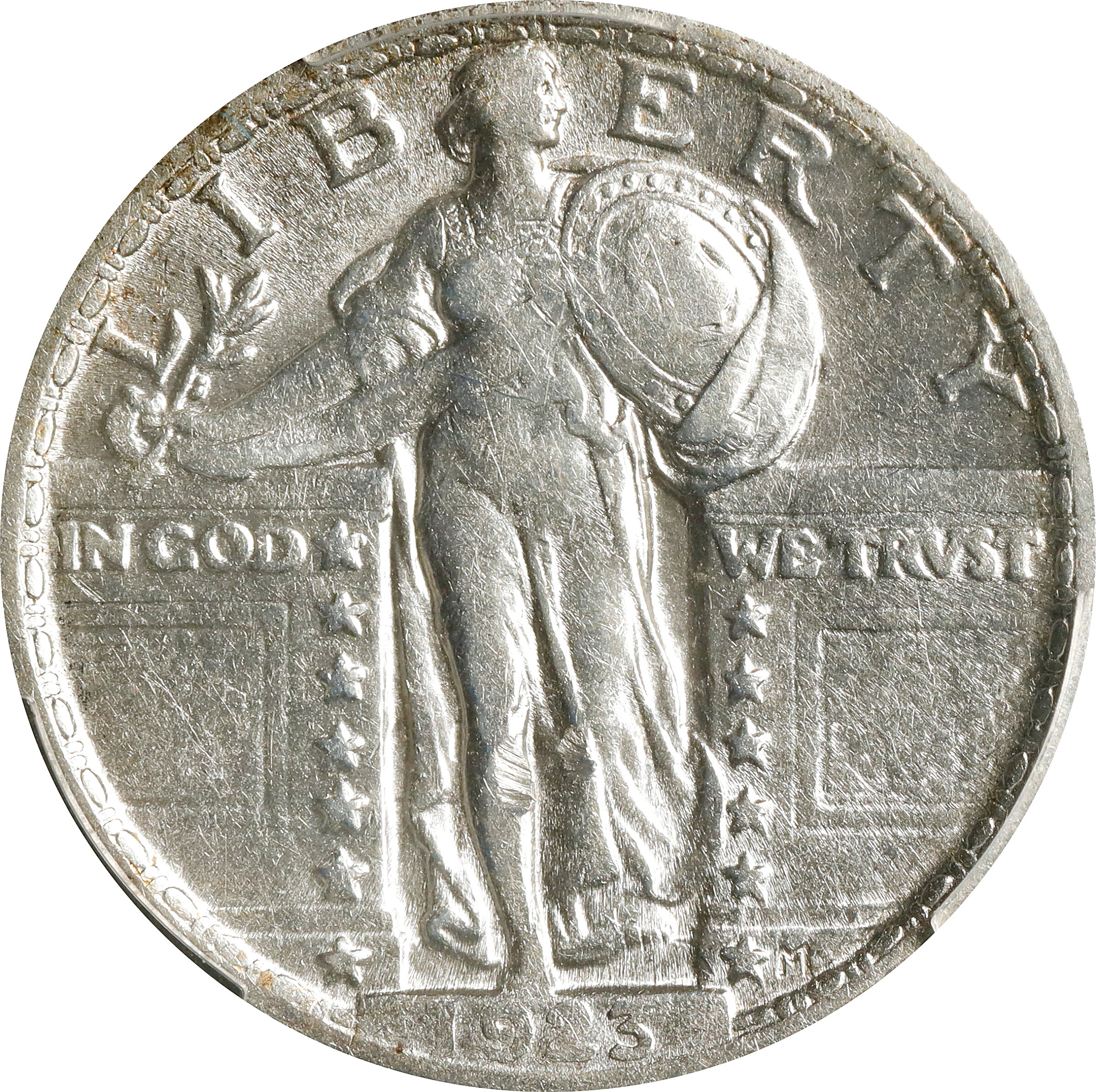 1923 Standing Liberty Quarter. EF-45 (PCGS).