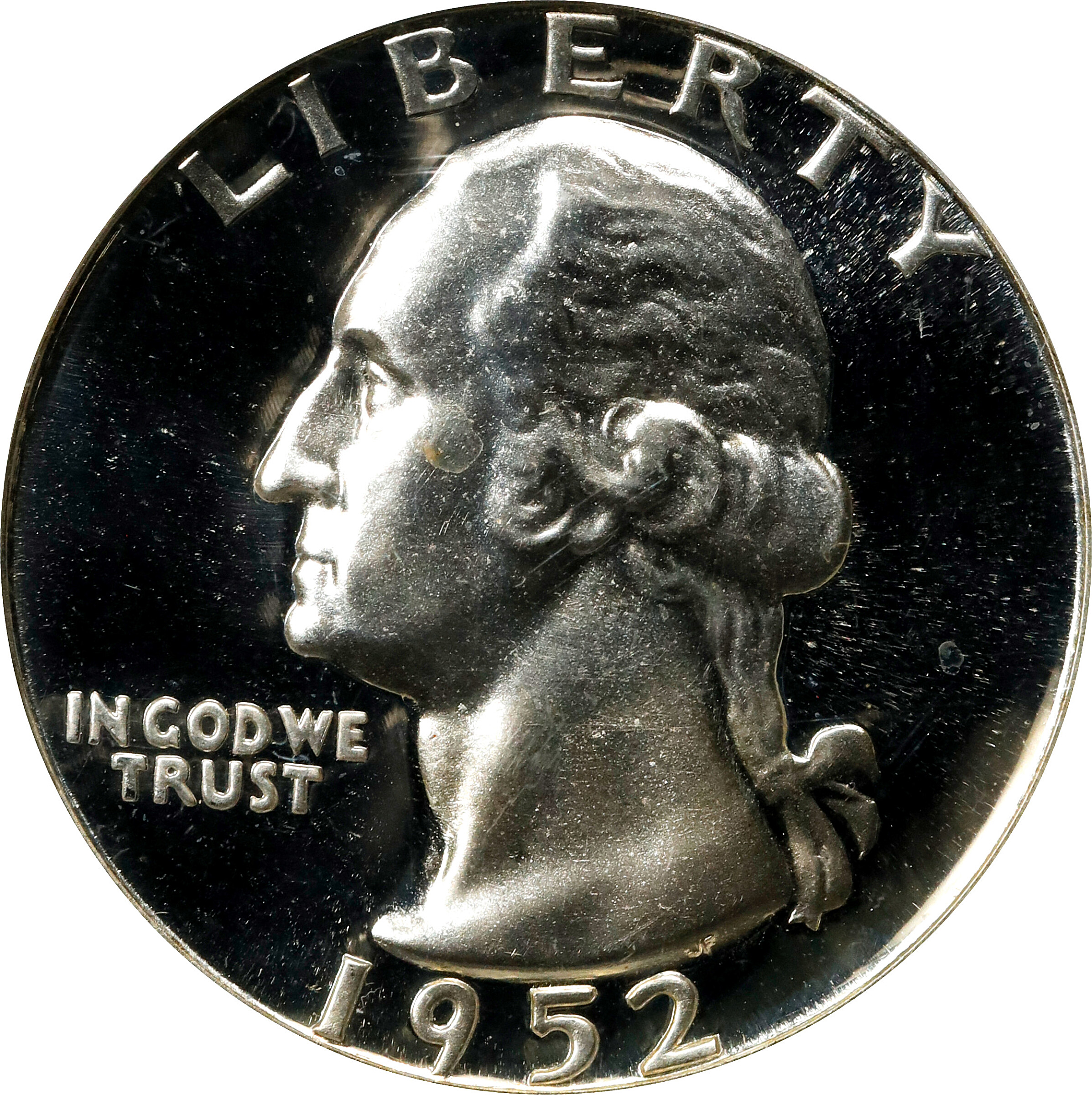 1952 Washington Quarter. Proof-68 Cameo (PCGS).