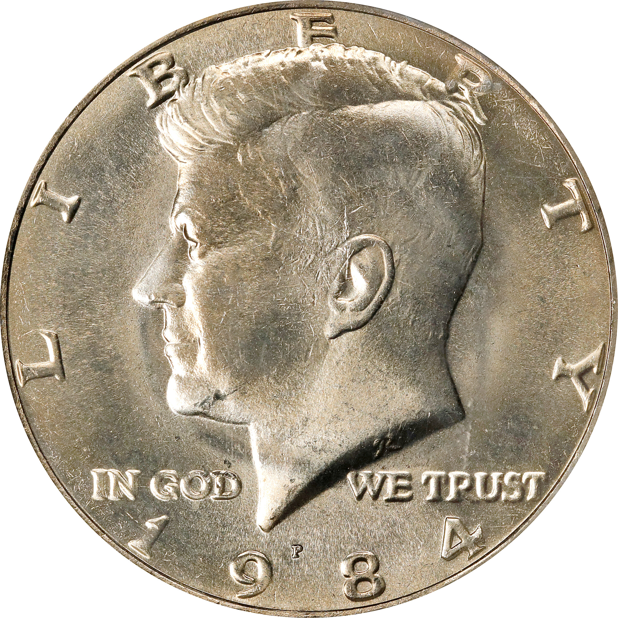 1984-P Kennedy Half Dollar. MS-67 (PCGS).