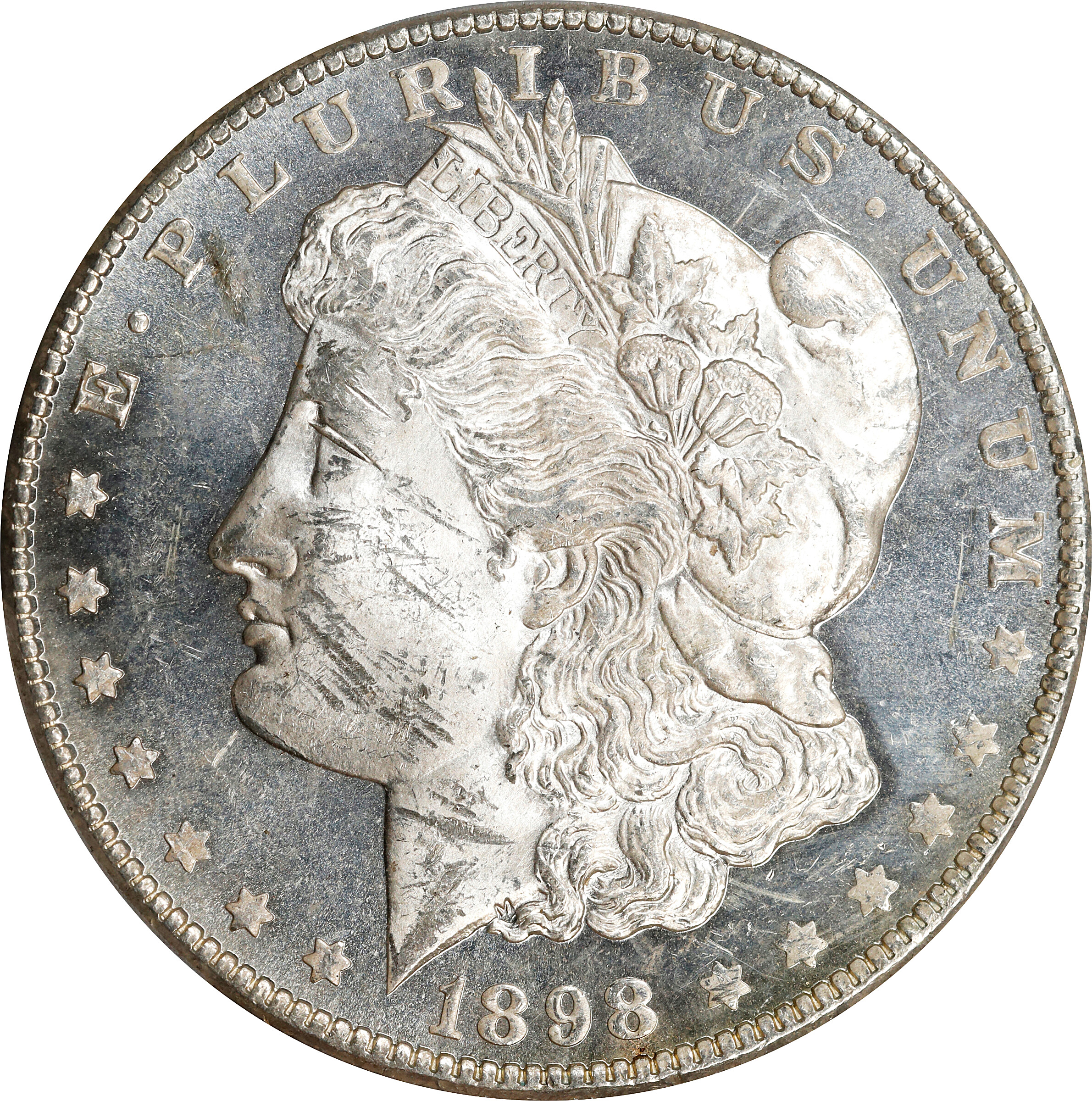 1898-O Morgan Silver Dollar. MS-62 DMPL (PCGS).