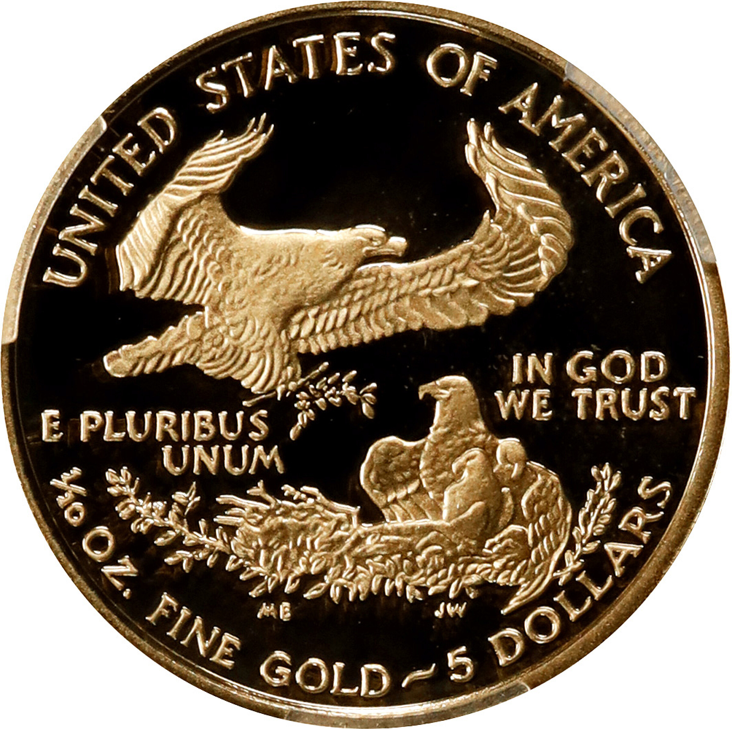 2007-W $5  Gold Eagle PR DCAM PR67 DCAM thumbnail 23