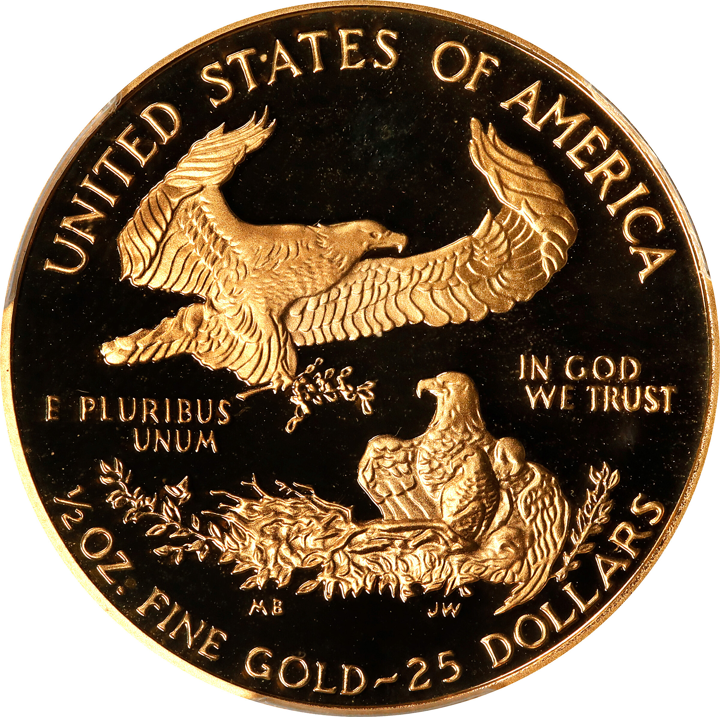 1995-W $25  Gold Eagle PR DCAM PR65 DCAM CAC thumbnail 15