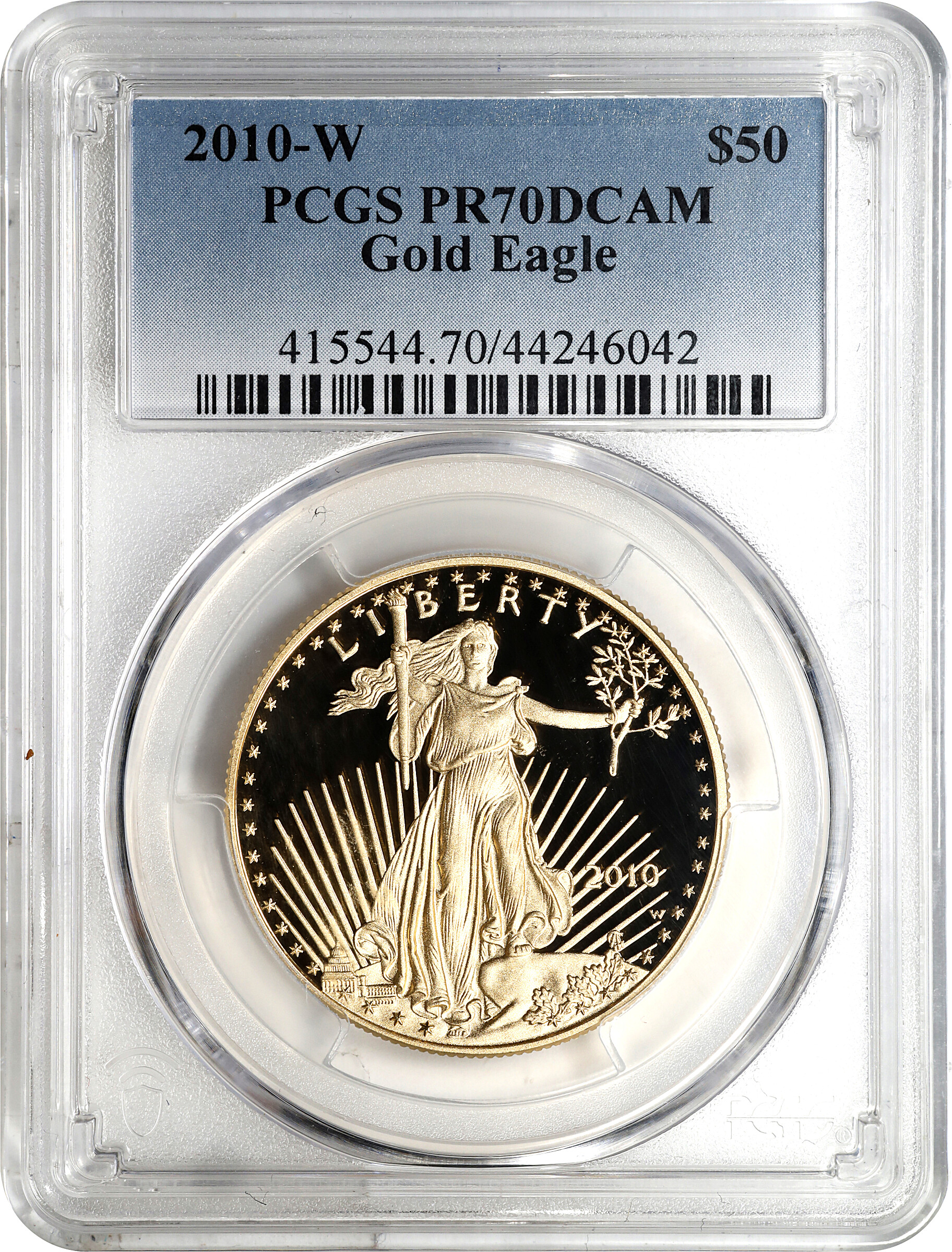 2010-W G$50  Gold Eagle PR DCAM PR70 DCAM thumbnail 22