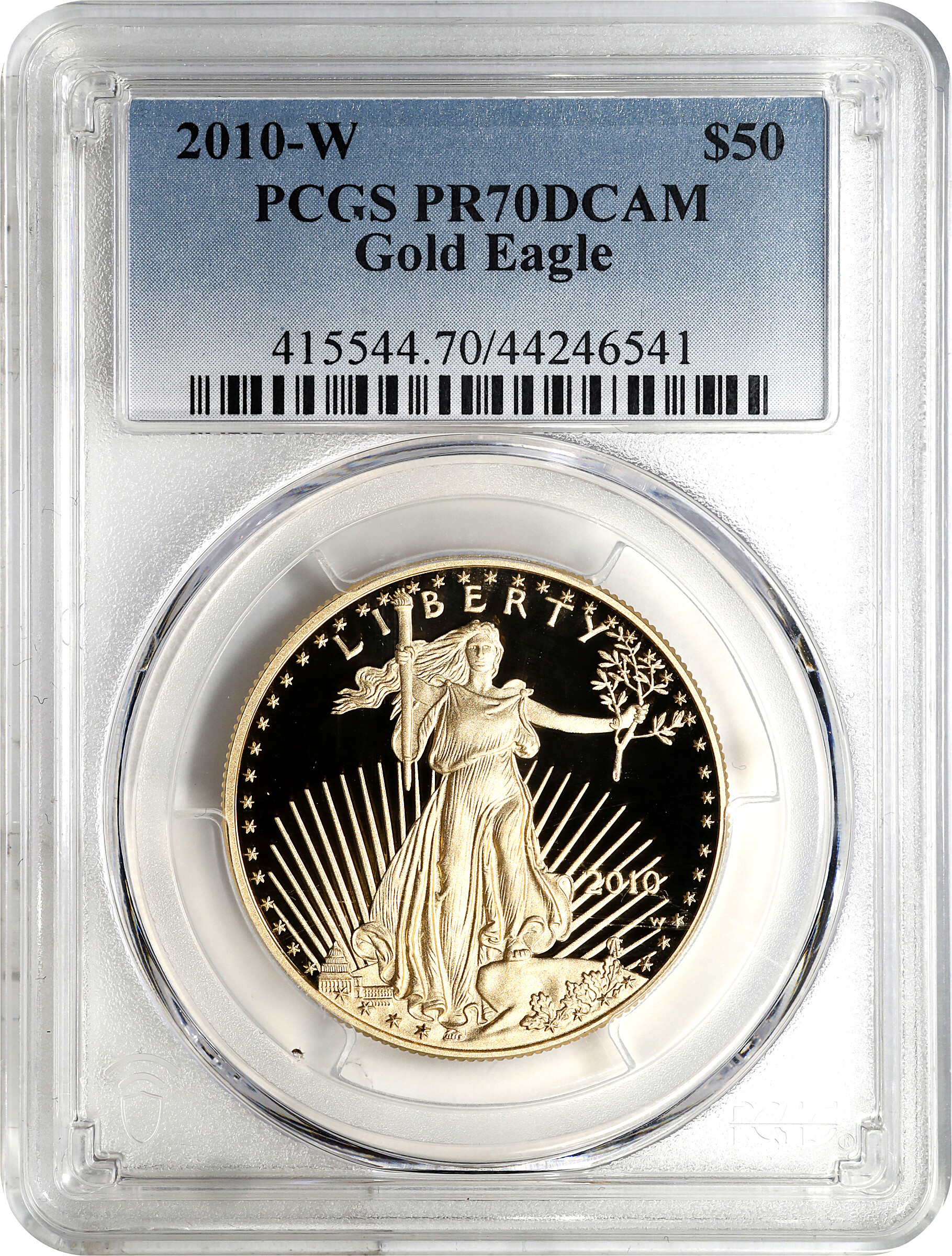 2010-W G$50  Gold Eagle PR DCAM PR65 DCAM thumbnail 22