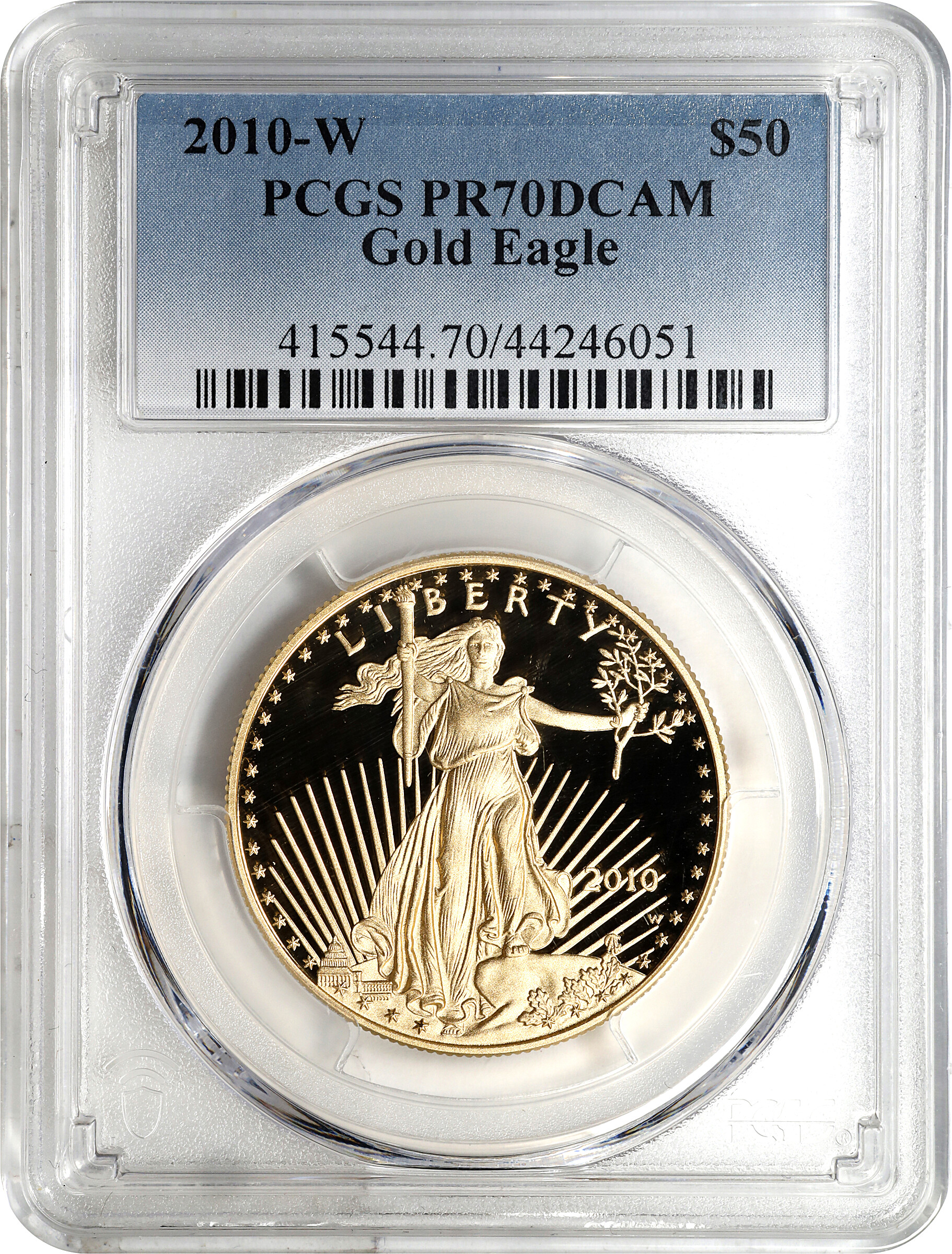 2010-W G$50  Gold Eagle PR DCAM PR70 DCAM thumbnail 18