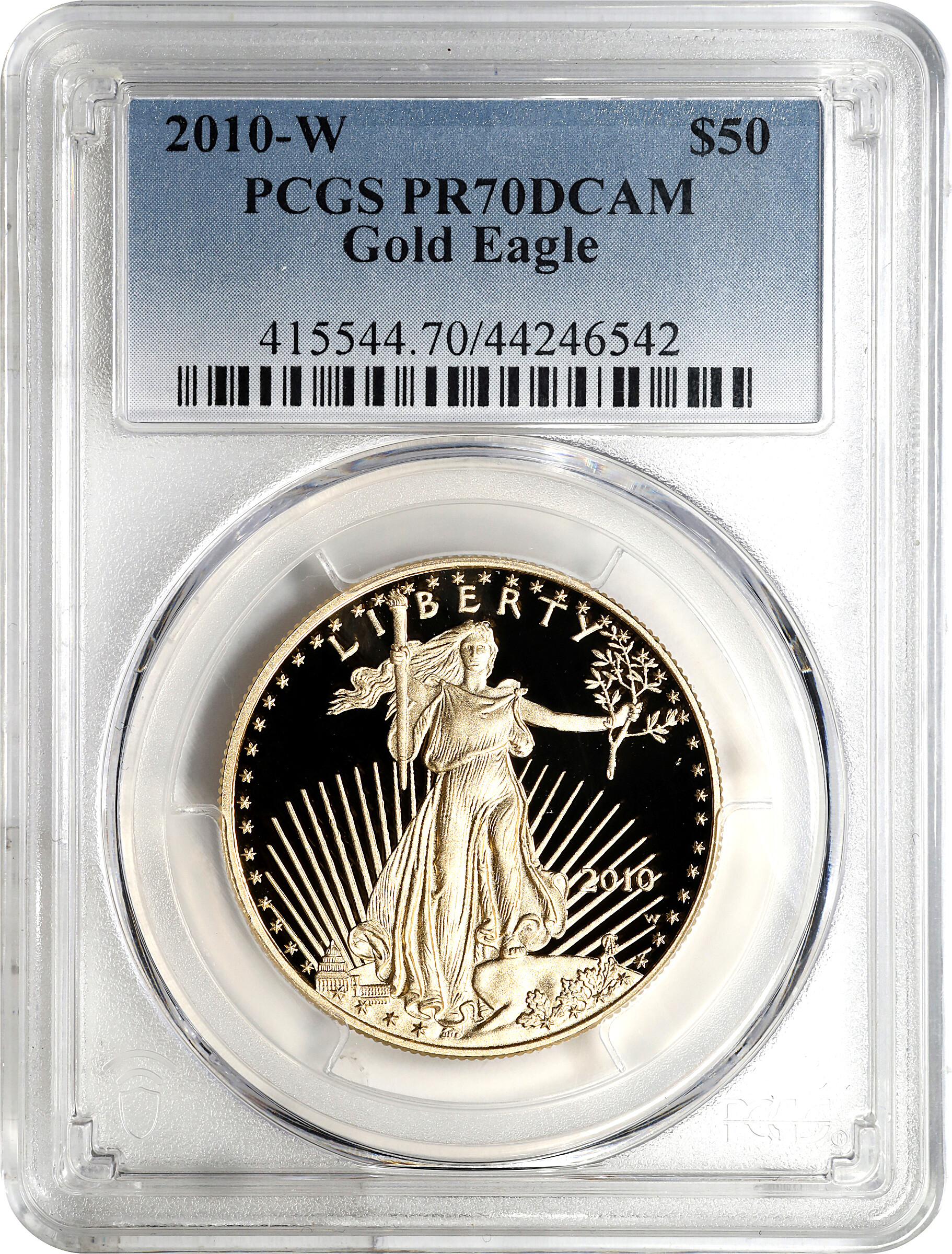 2010-W G$50  Gold Eagle PR DCAM PR70 DCAM thumbnail 14