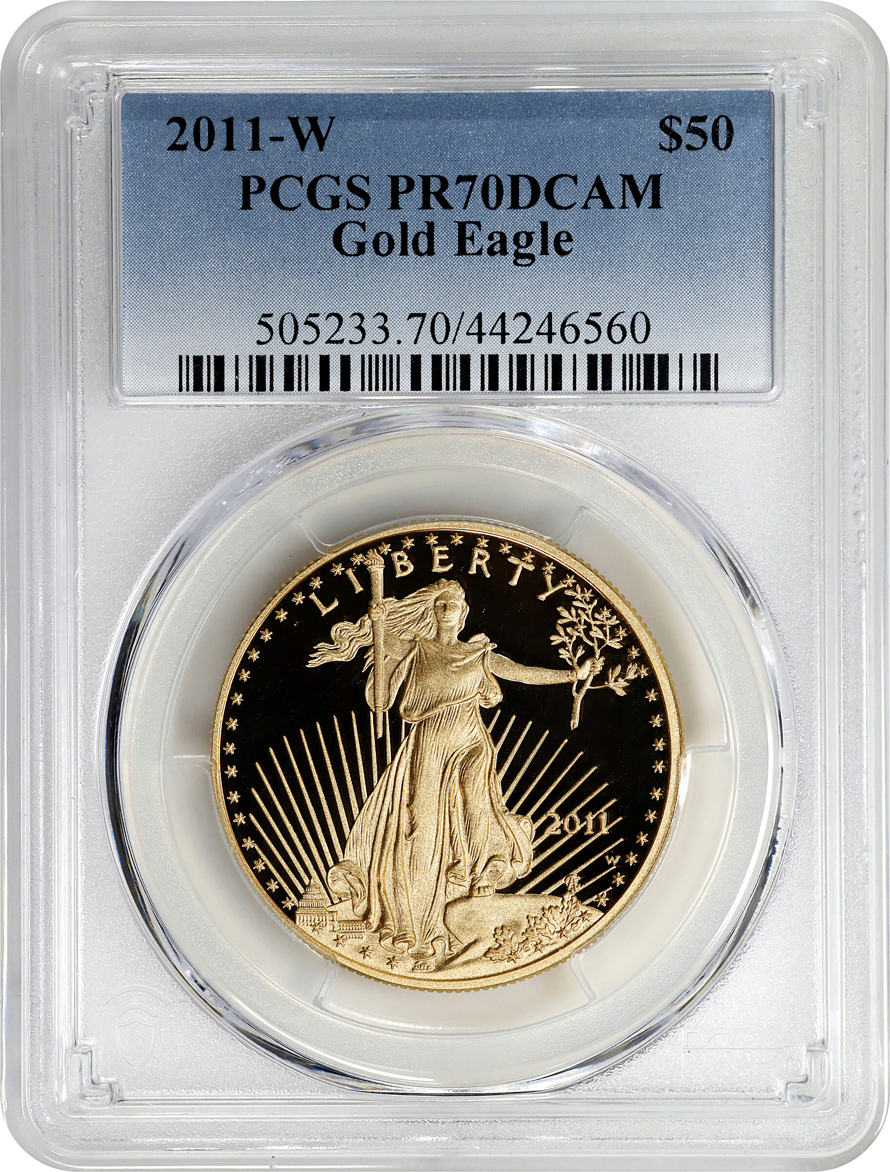 2011-W G$50  Gold Eagle PR DCAM PR65 DCAM thumbnail 25