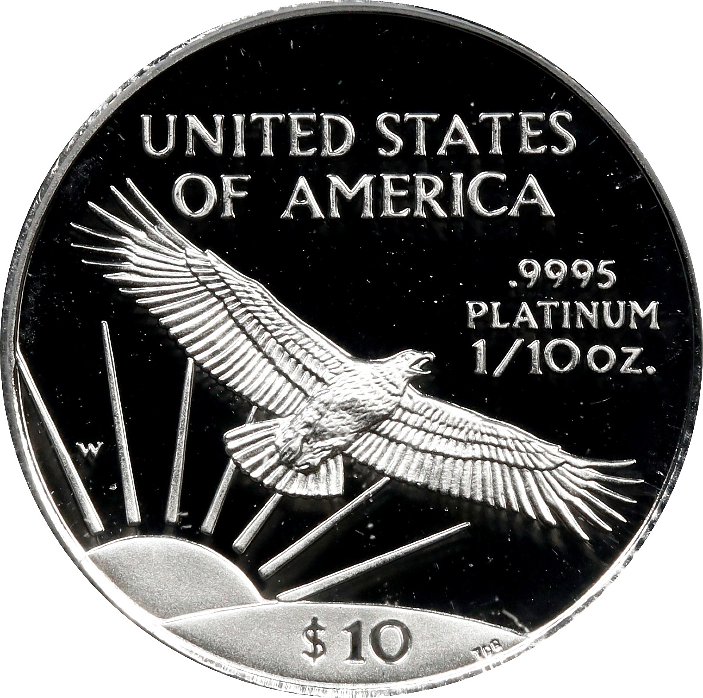 1997-W $10  Platinum Eagle PR DCAM PR66 DCAM thumbnail 11