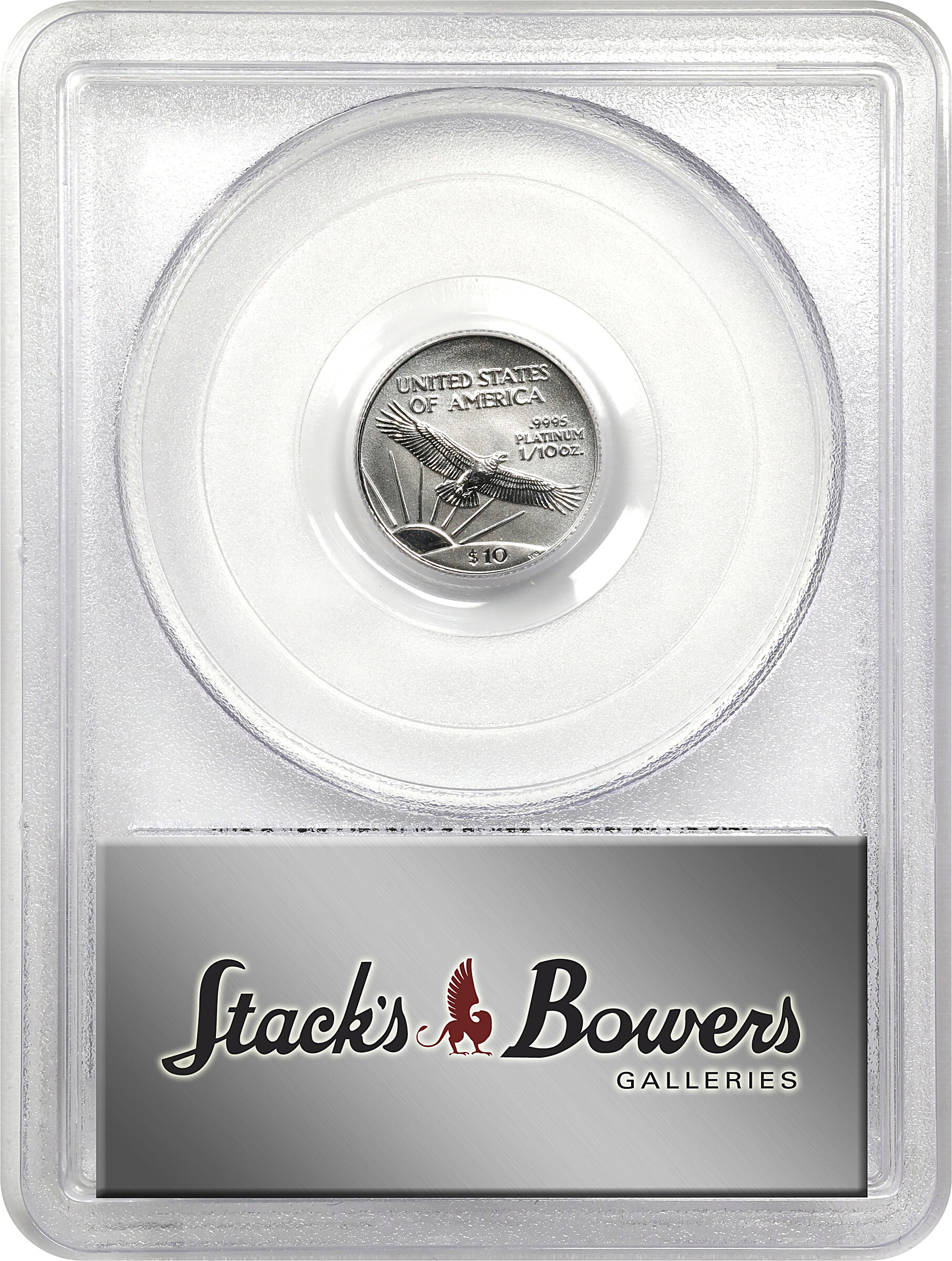 2002 $10  Platinum Eagle MS70 thumbnail 11