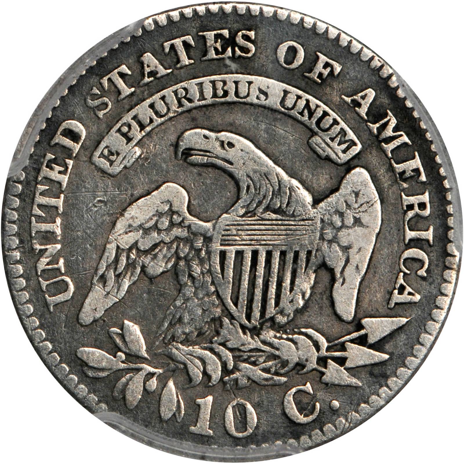 1825 10c JR-3 AG3 CAC thumbnail 6
