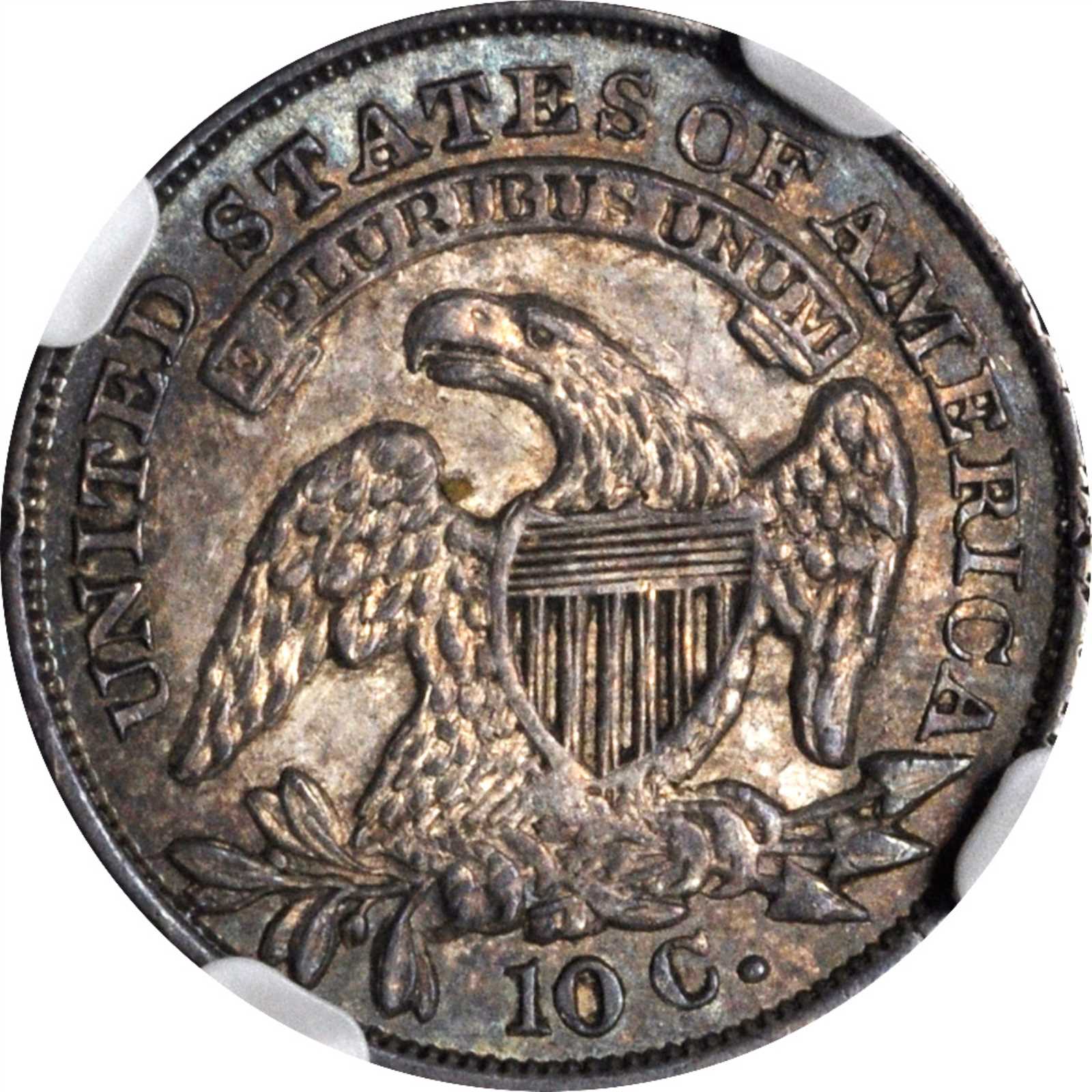 1833 10c JR-9 AG3 CAC thumbnail 18