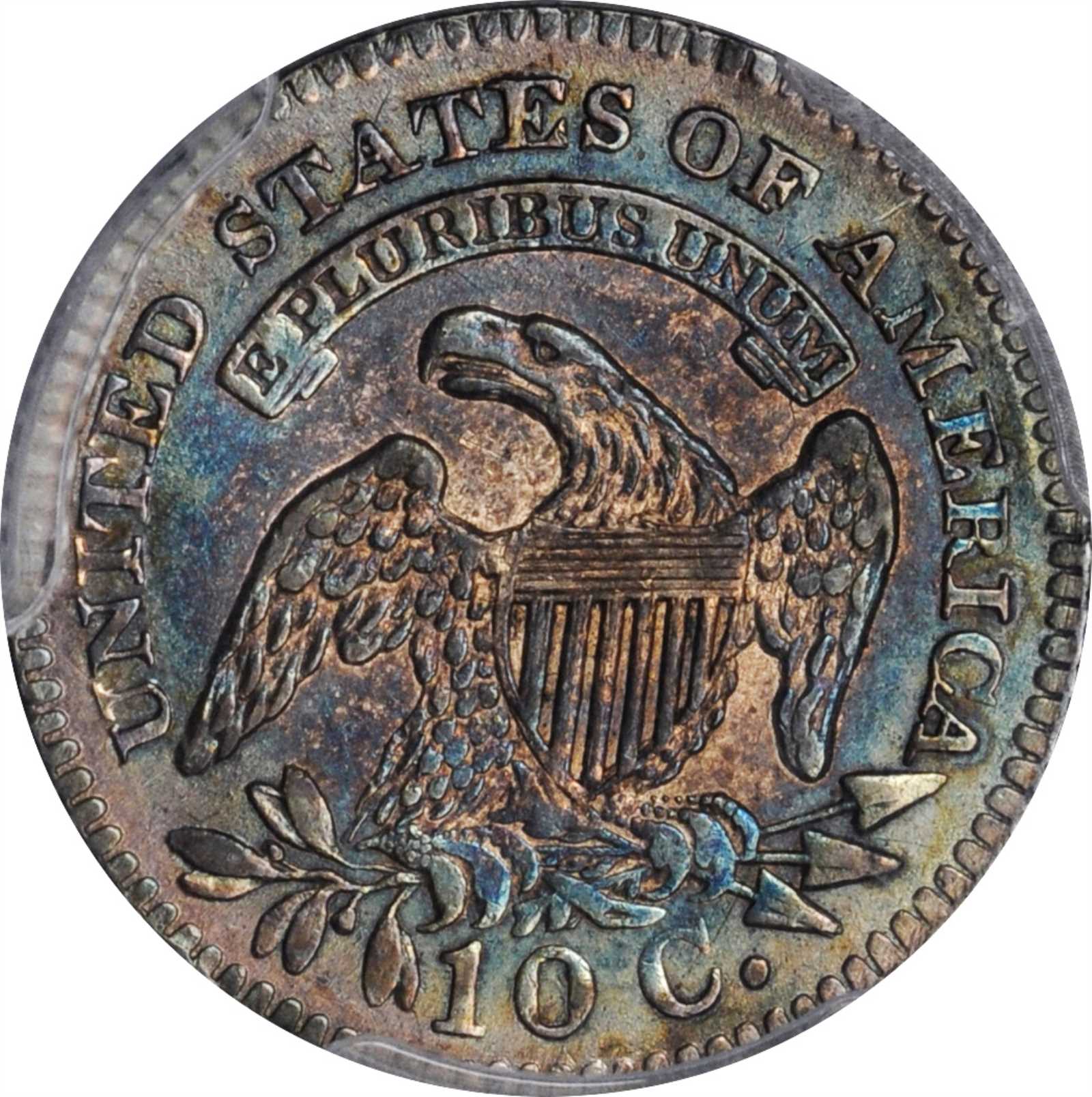 1827 10c Pointed Top 1, JR-13 VF35 thumbnail 15