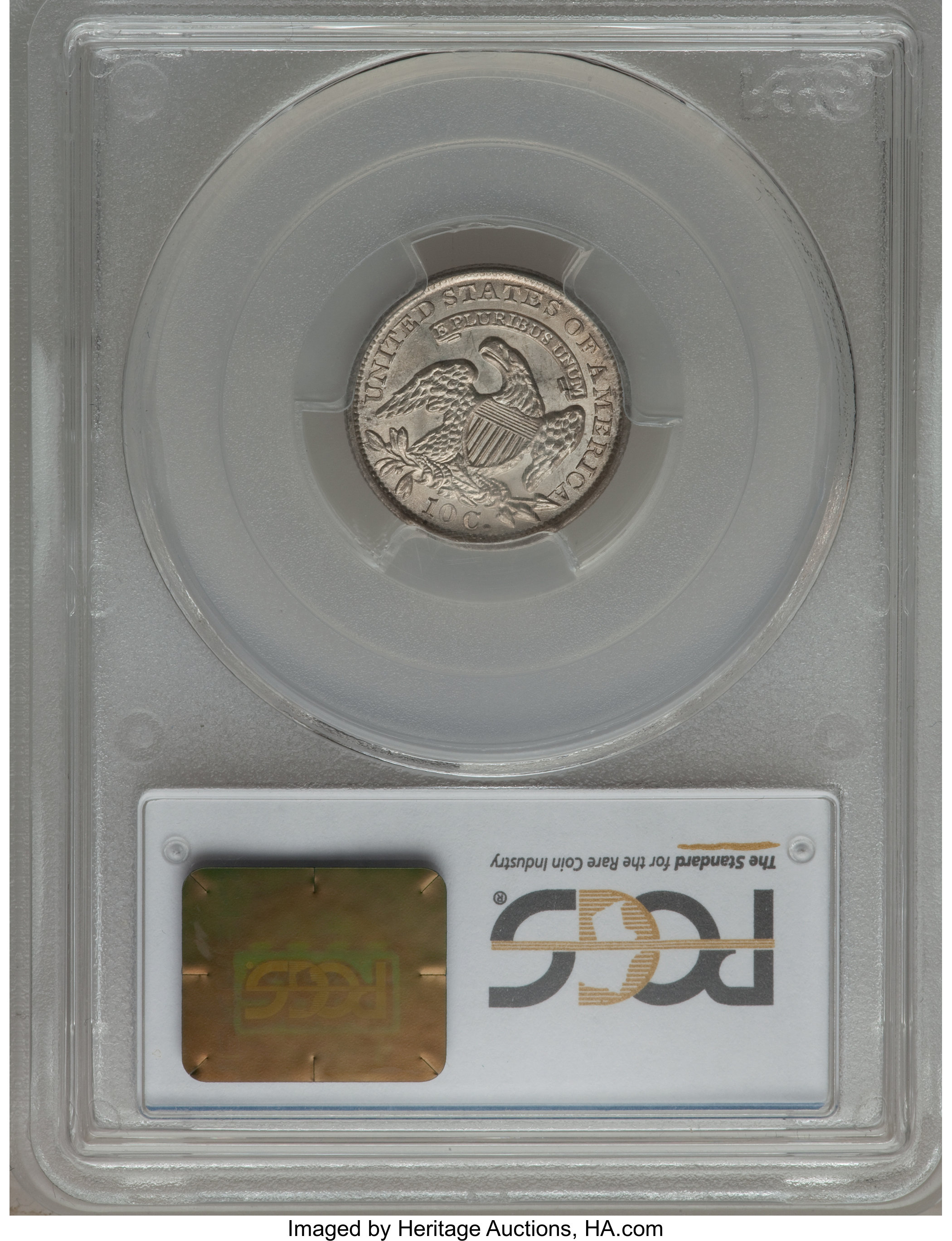 1833 10c Last 3 High, JR-5 MS67 CAC thumbnail 22