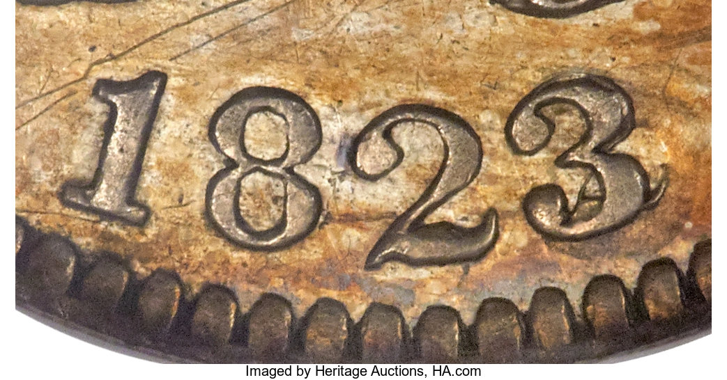 1823/2 10c Large E's, JR-3 VF35 thumbnail 23