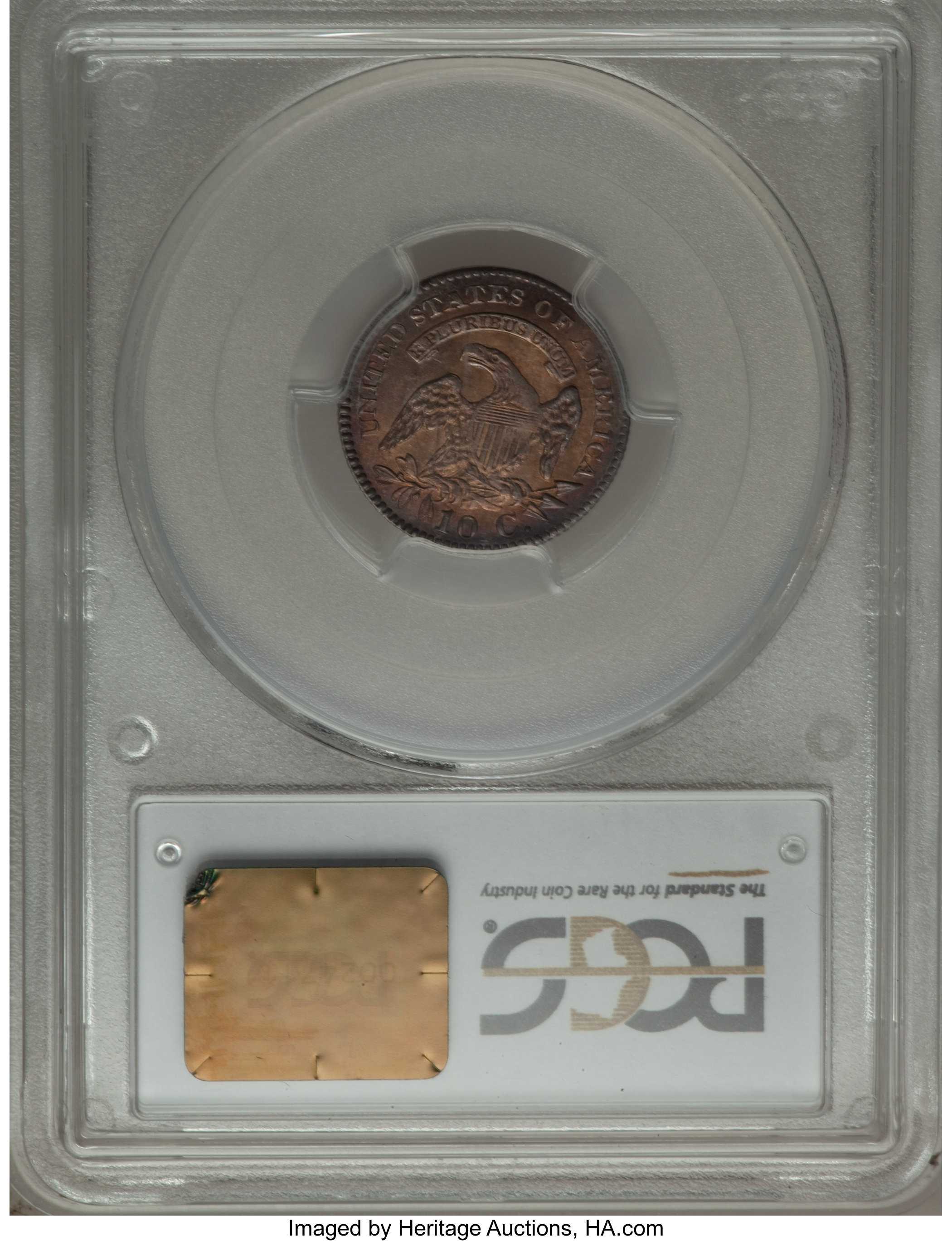 1825 10c JR-1 MS64 thumbnail 22