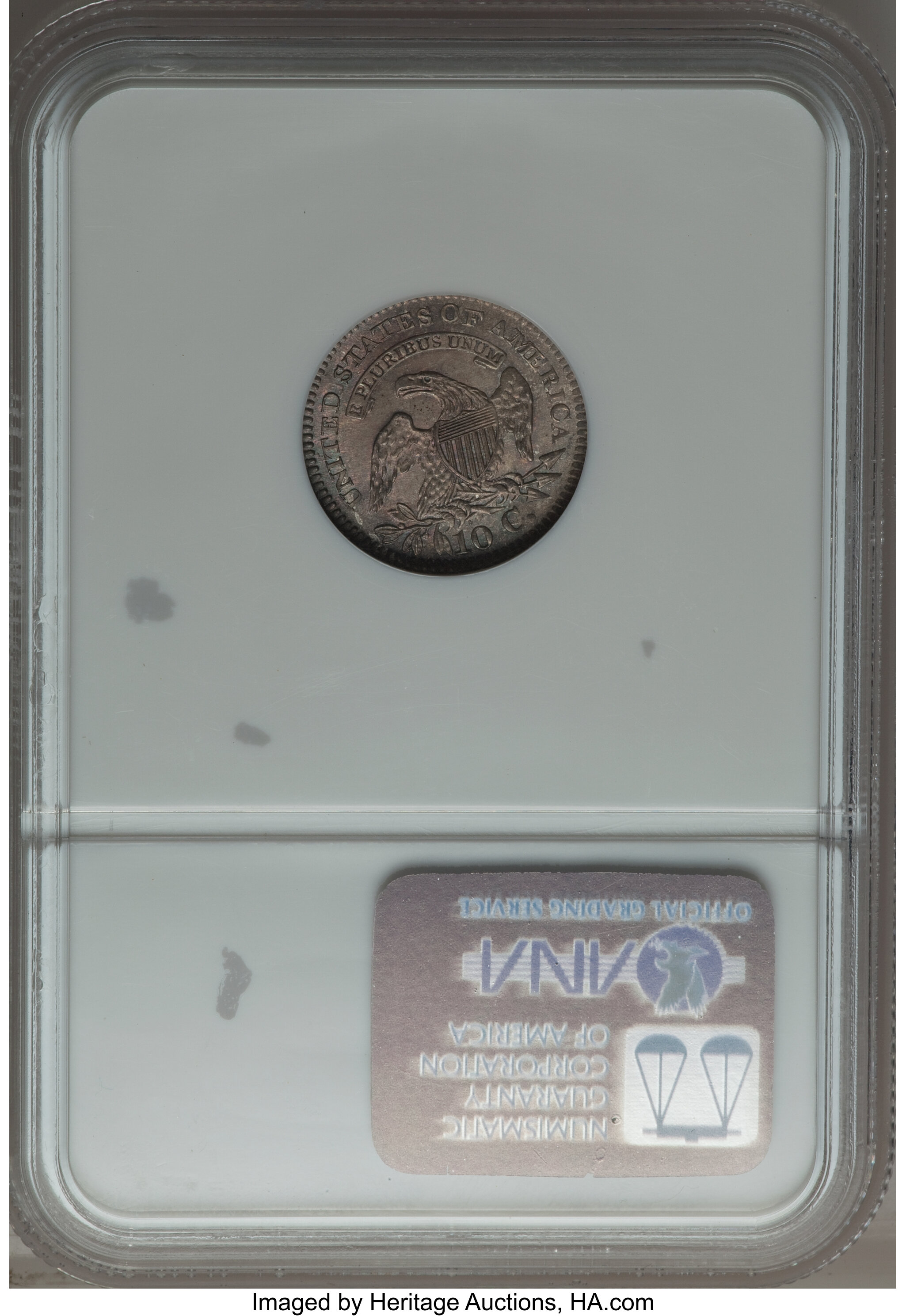 1820 10c Small 0, JR-2 MS66 thumbnail 8