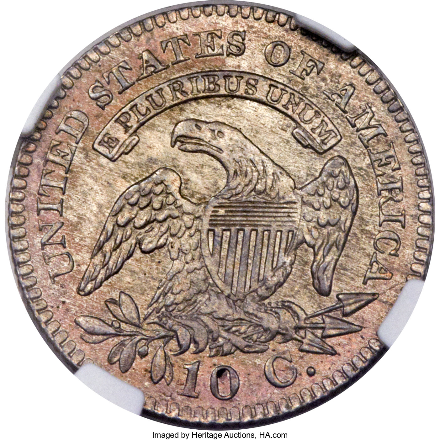 1825 10c JR-3 AG3 CAC thumbnail 17