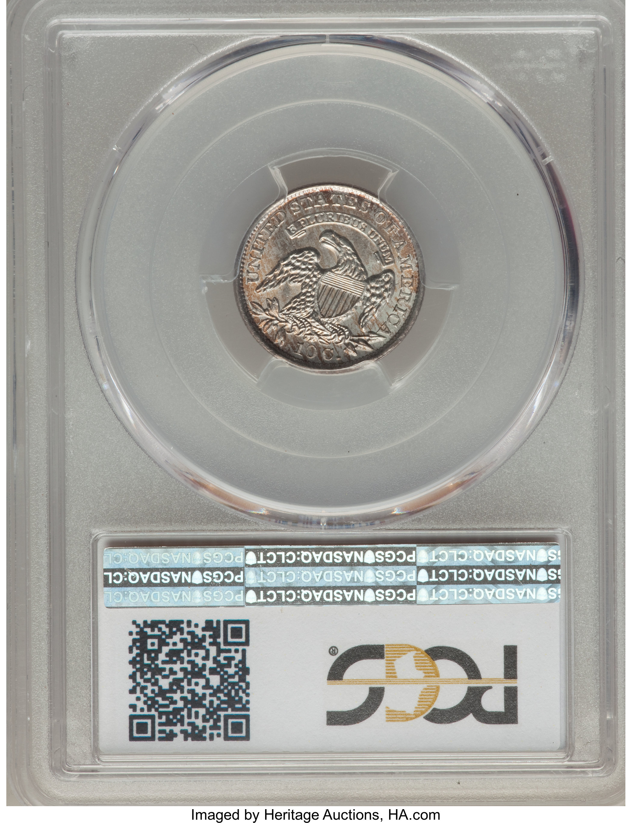 1833 10c Last 3 High, JR-5 MS67 CAC thumbnail 18
