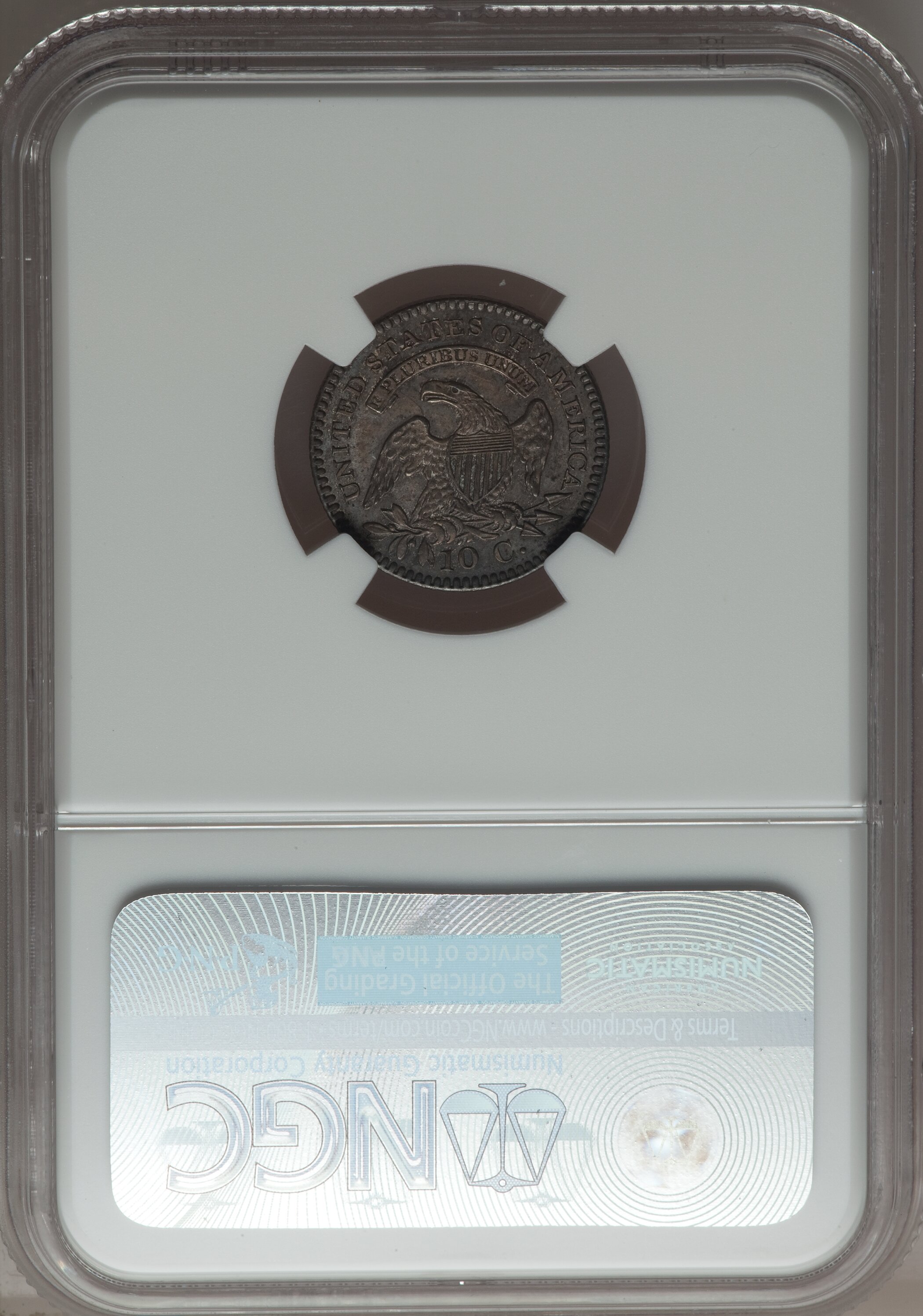 1821 10c Small Date, JR-9 AG3 thumbnail 22