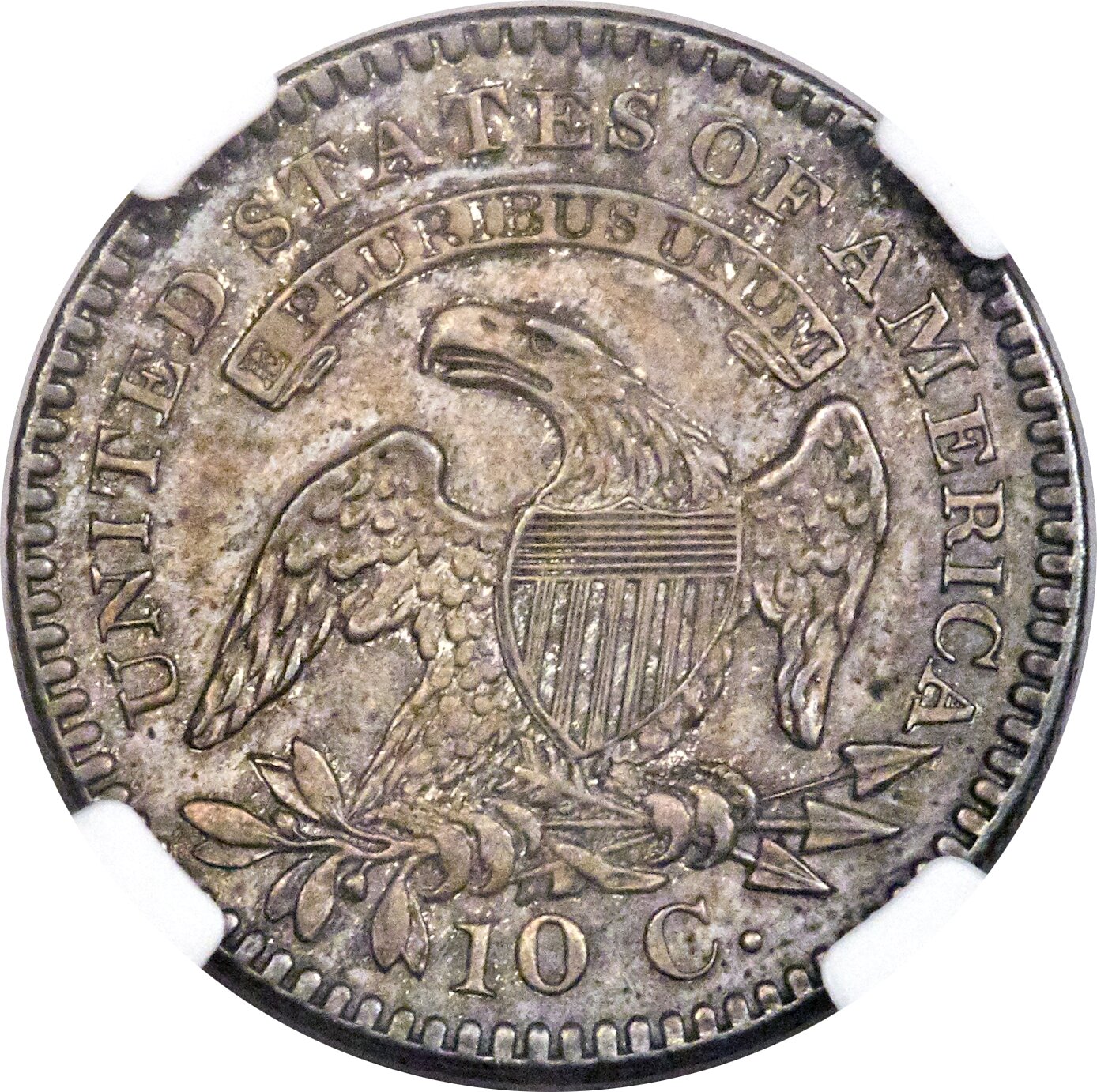 1821 10c Small Date, JR-9 AG3 thumbnail 23