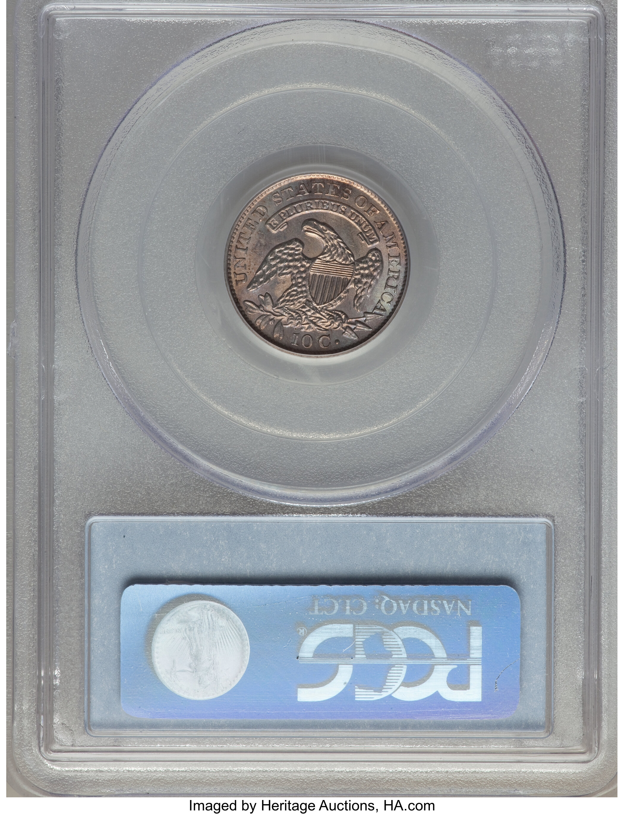 1832 10c JR-2 MS64 thumbnail 21
