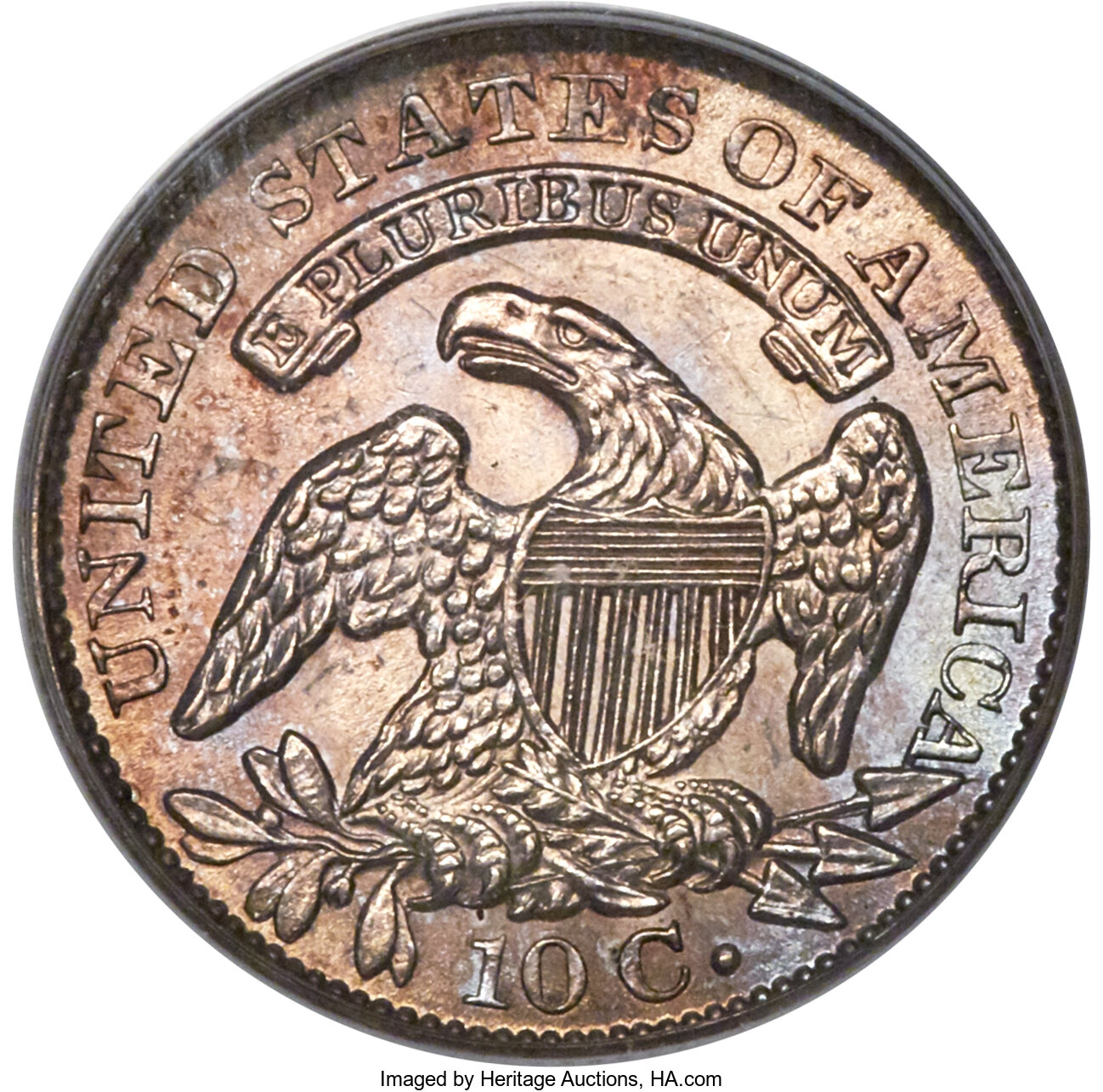 1832 10c JR-2 MS64 thumbnail 22