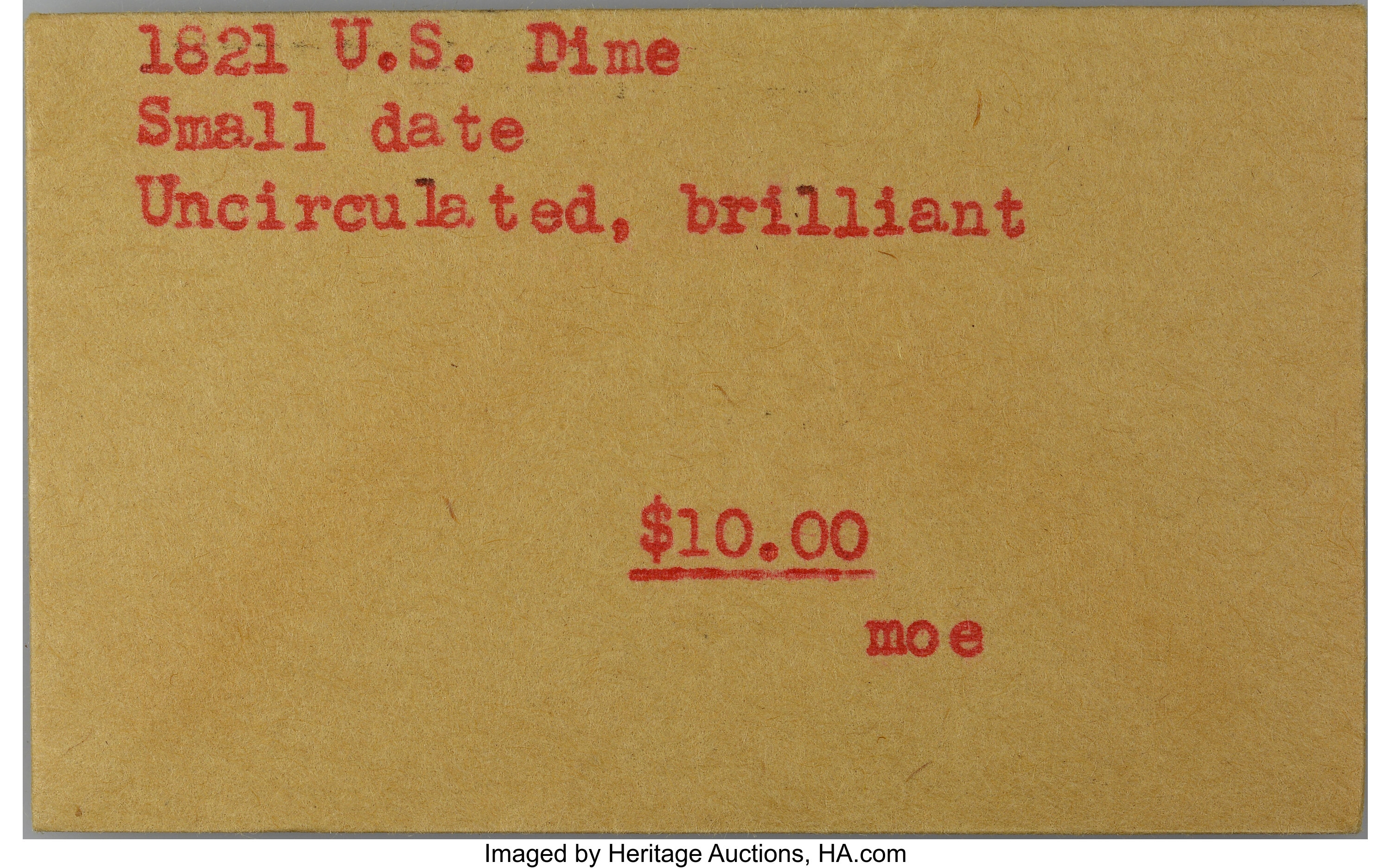 1821 10c Small Date, JR-8 VF20 thumbnail 11