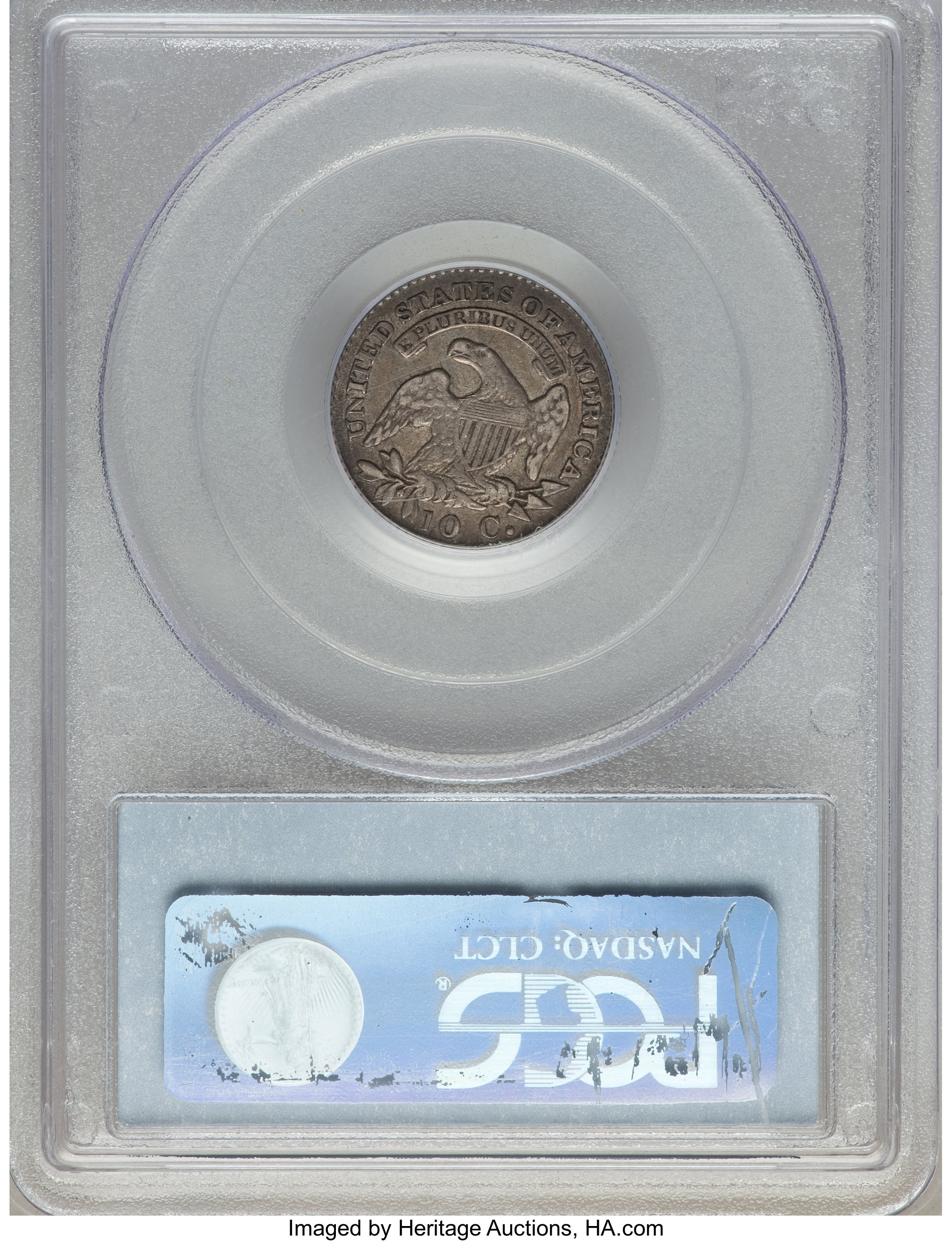 1824/2 10c Flat Top 1, JR-1 AG3 thumbnail 22