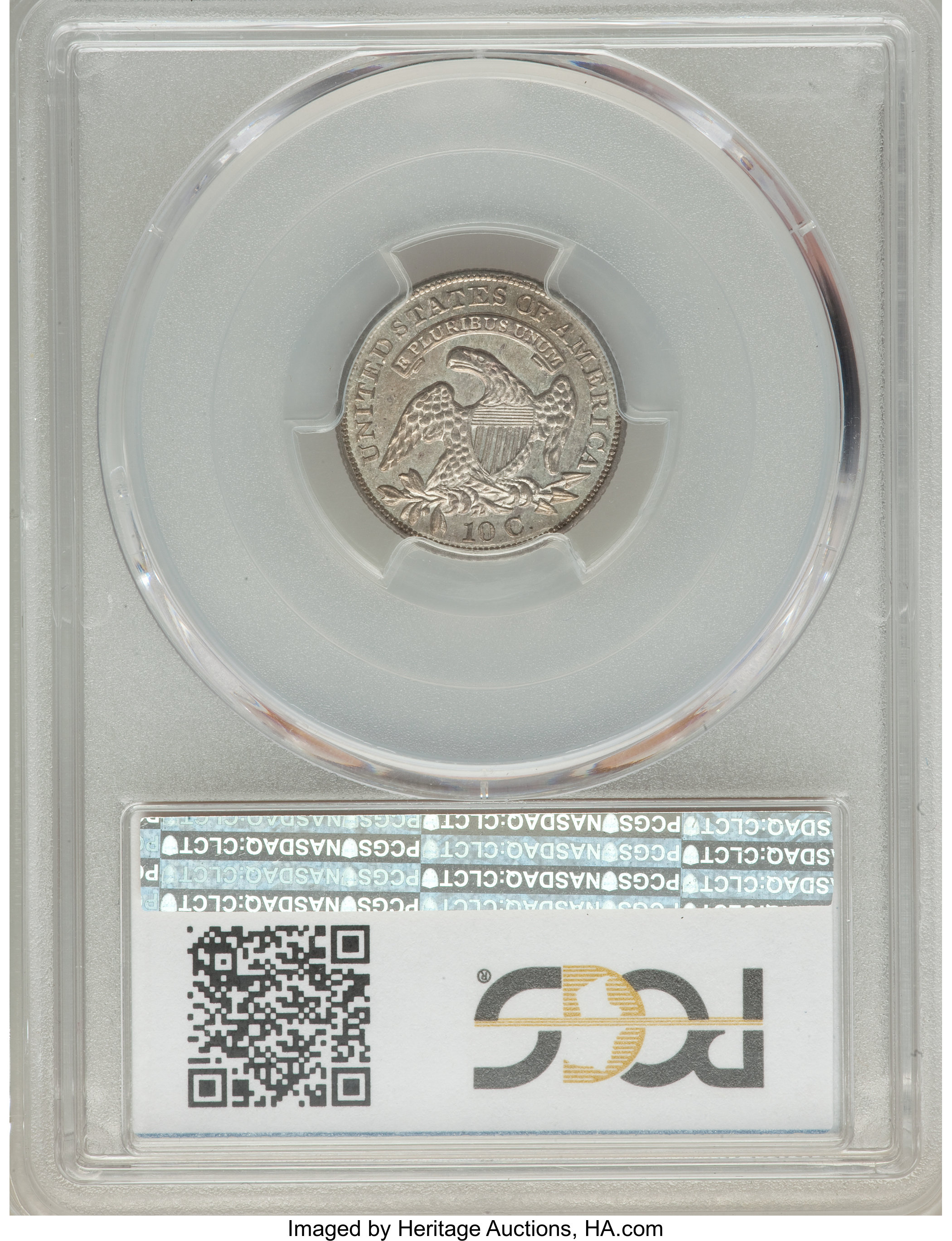 1830 10c Medium 10C, JR-3 G6 CAC thumbnail 14