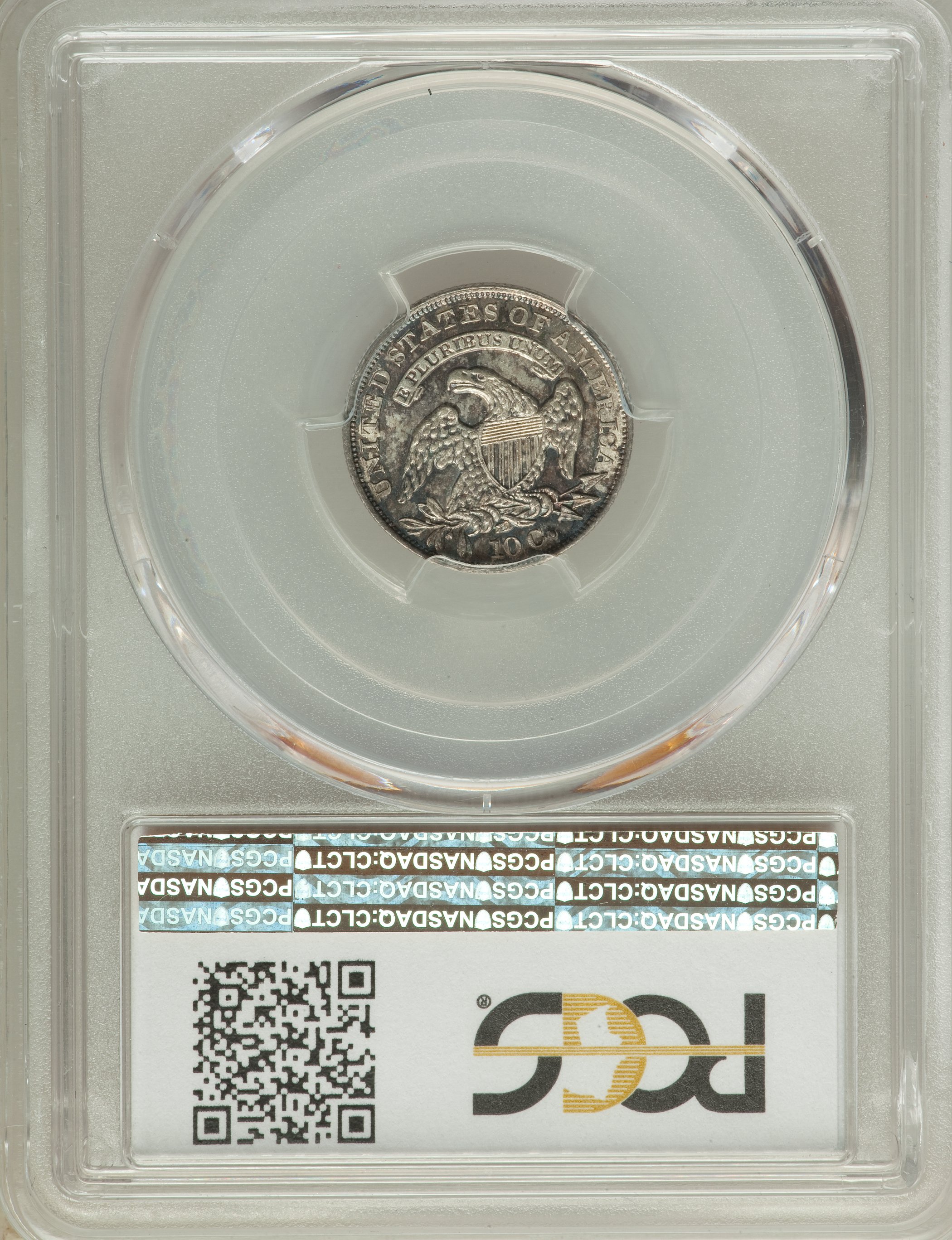 1835 10c JR-5 MS62 CAC thumbnail 5