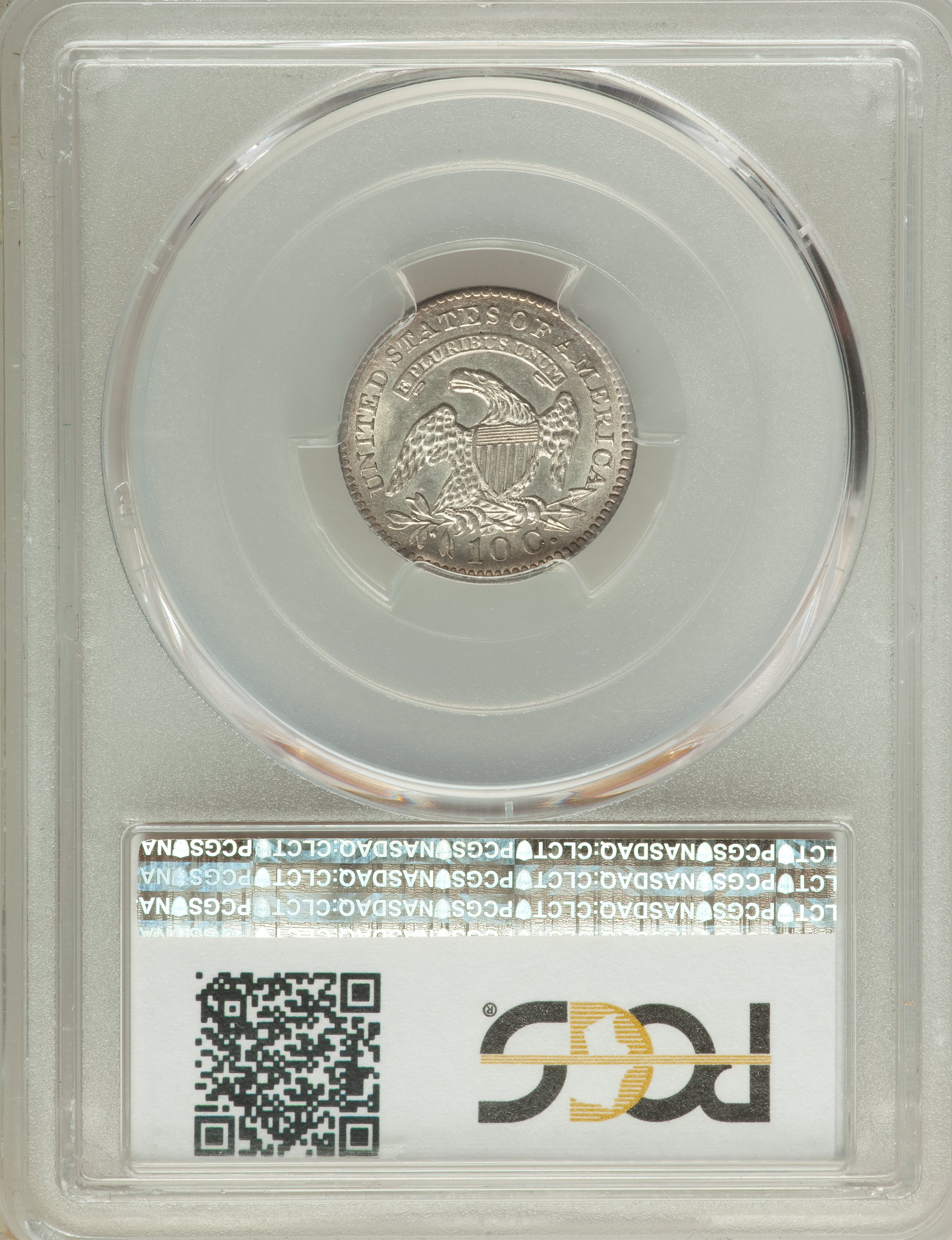 1827 10c Pointed Top 1, JR-12 VF30 thumbnail 21