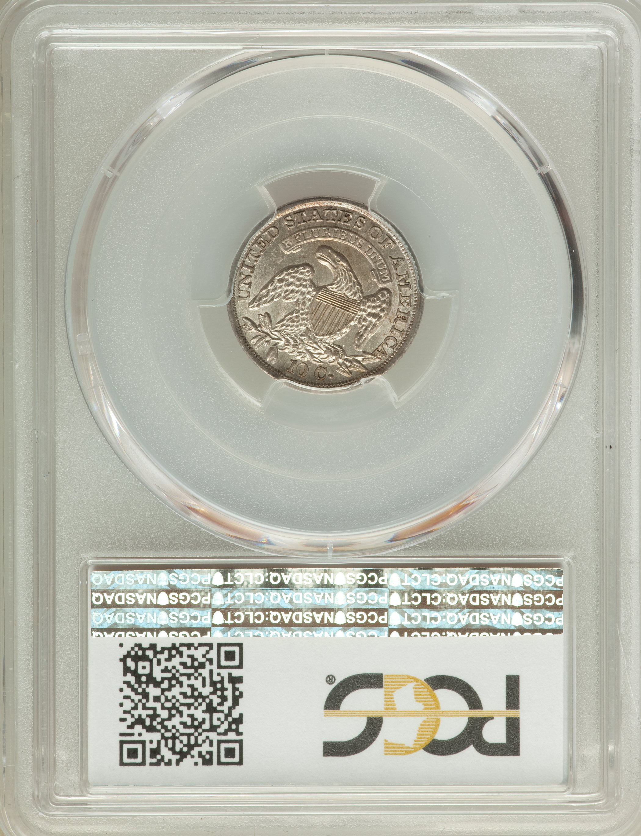1834 10c Large 4, JR-1 AU58 thumbnail 16