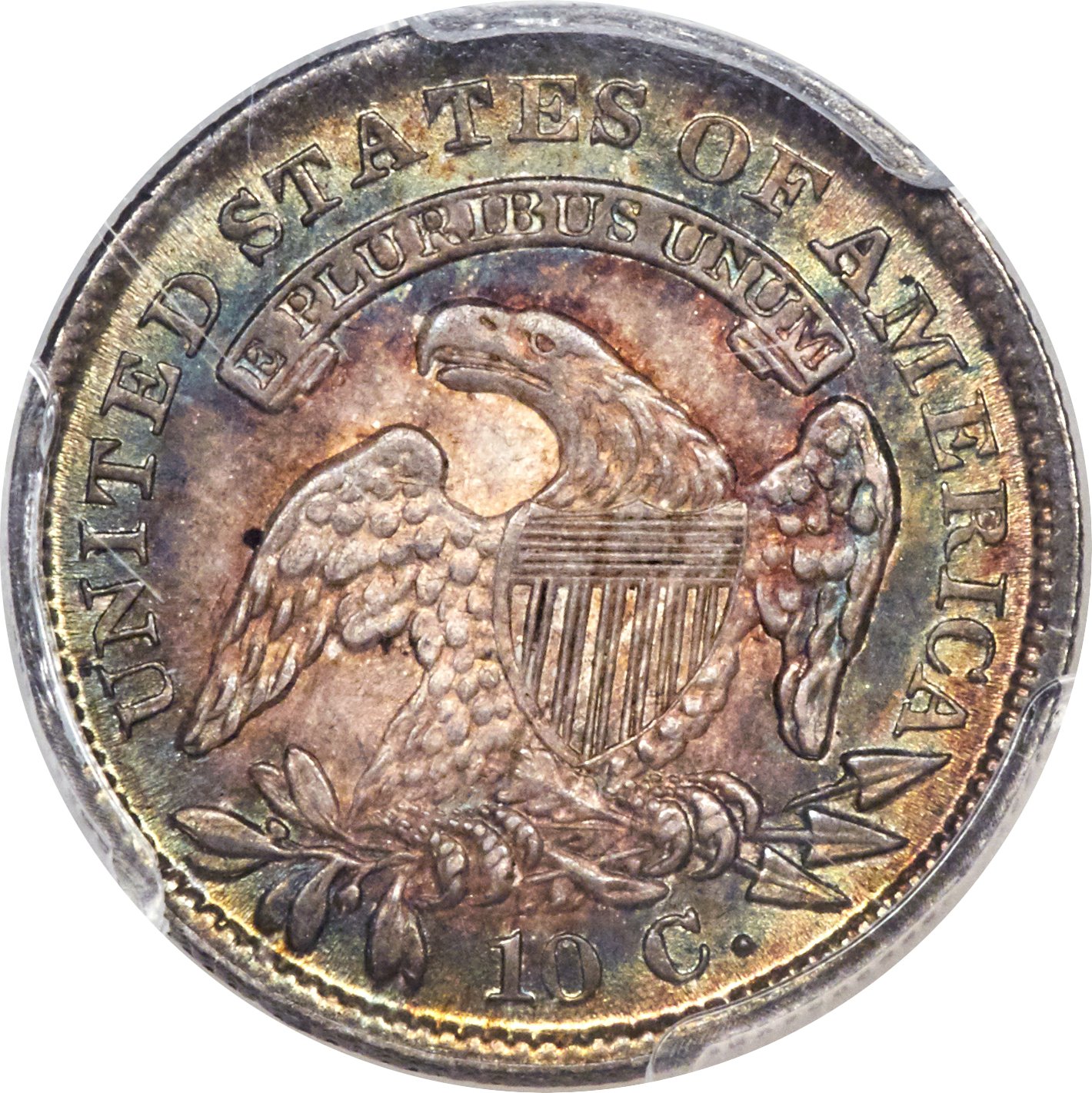 1836 10c JR-3 MS66 CAC thumbnail 6
