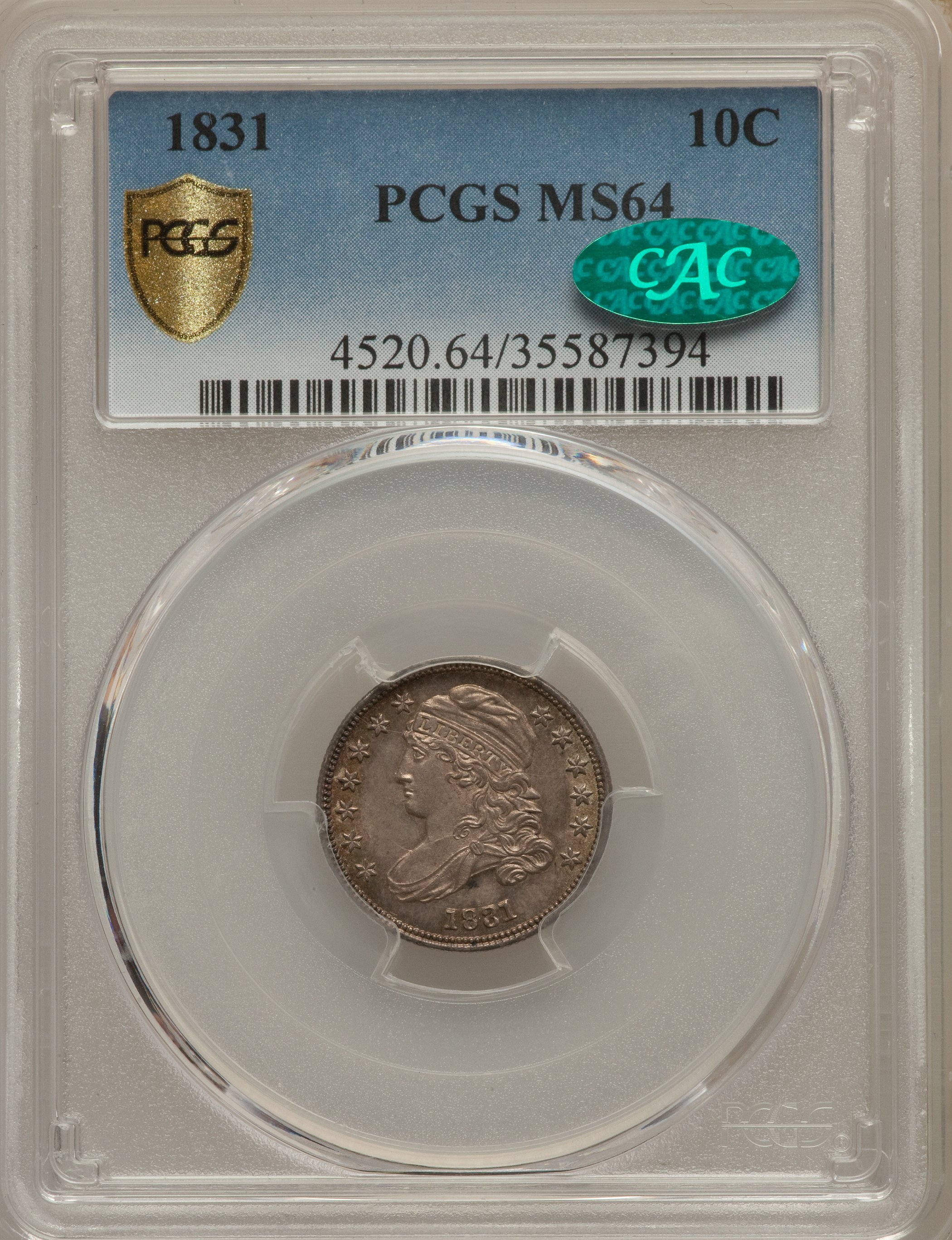 1831 10c JR-5 G4 thumbnail 26