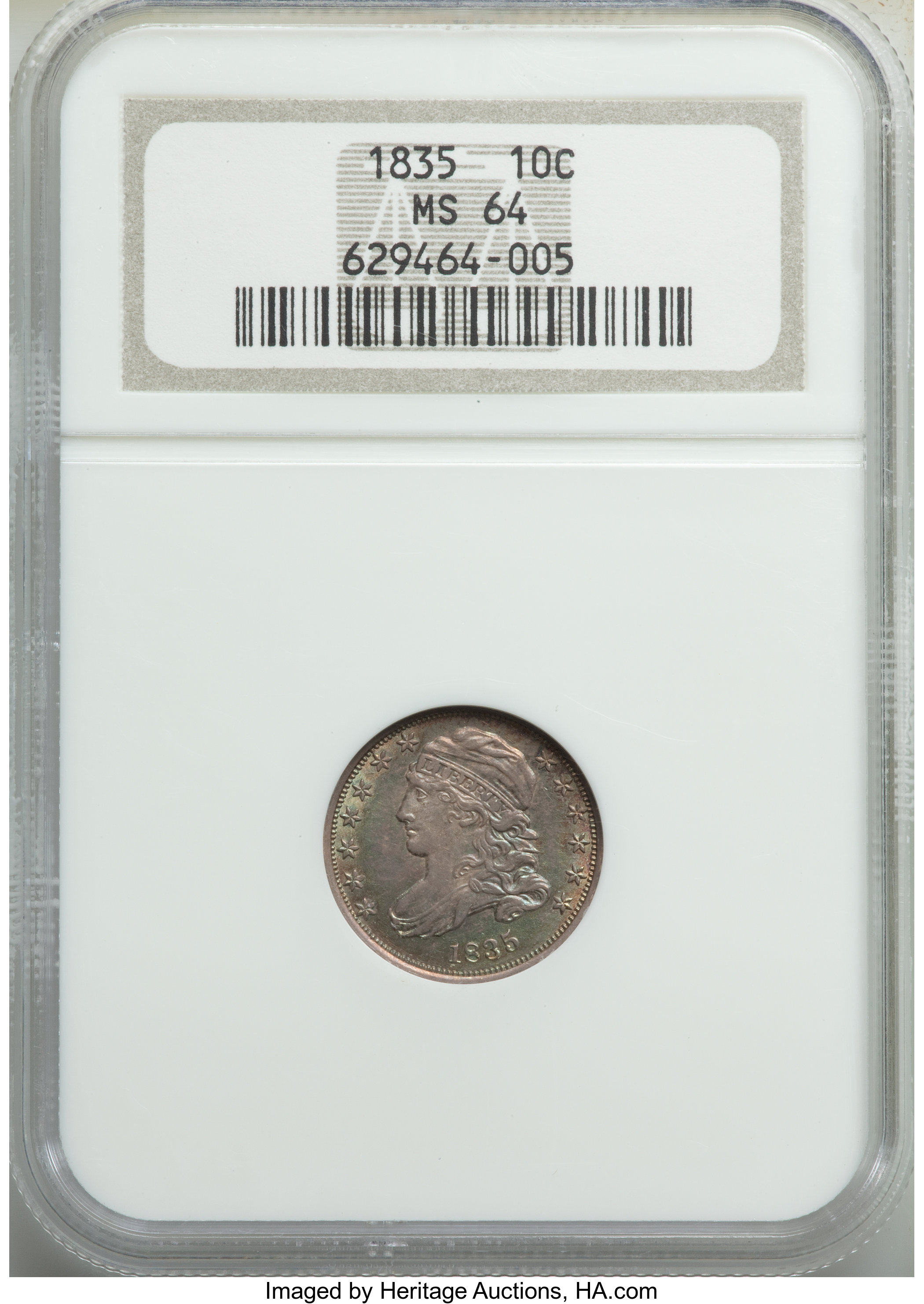 1835 10c JR-4 VG10 thumbnail 18