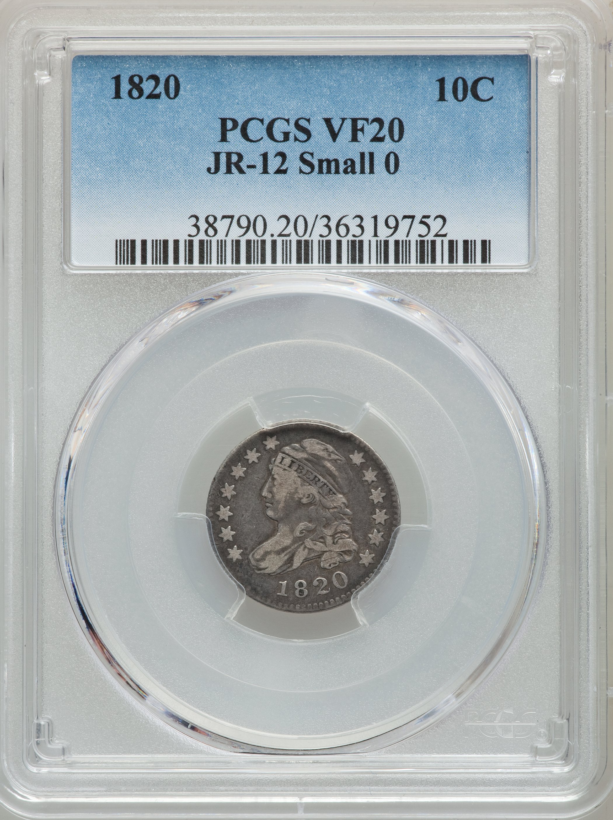 1820 10c Small 0, JR-12 G4 thumbnail 27