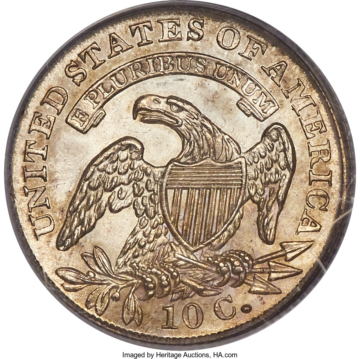 1835 10c JR-4 MS66 CAC thumbnail 20