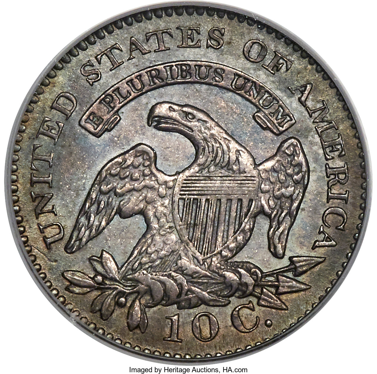 1820 10c Small 0, JR-6 MS64 thumbnail 15
