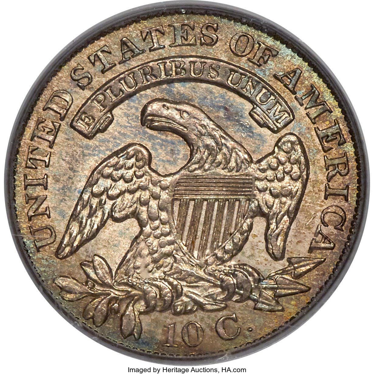 1830 10c Medium 10C, JR-3 G6 CAC thumbnail 17