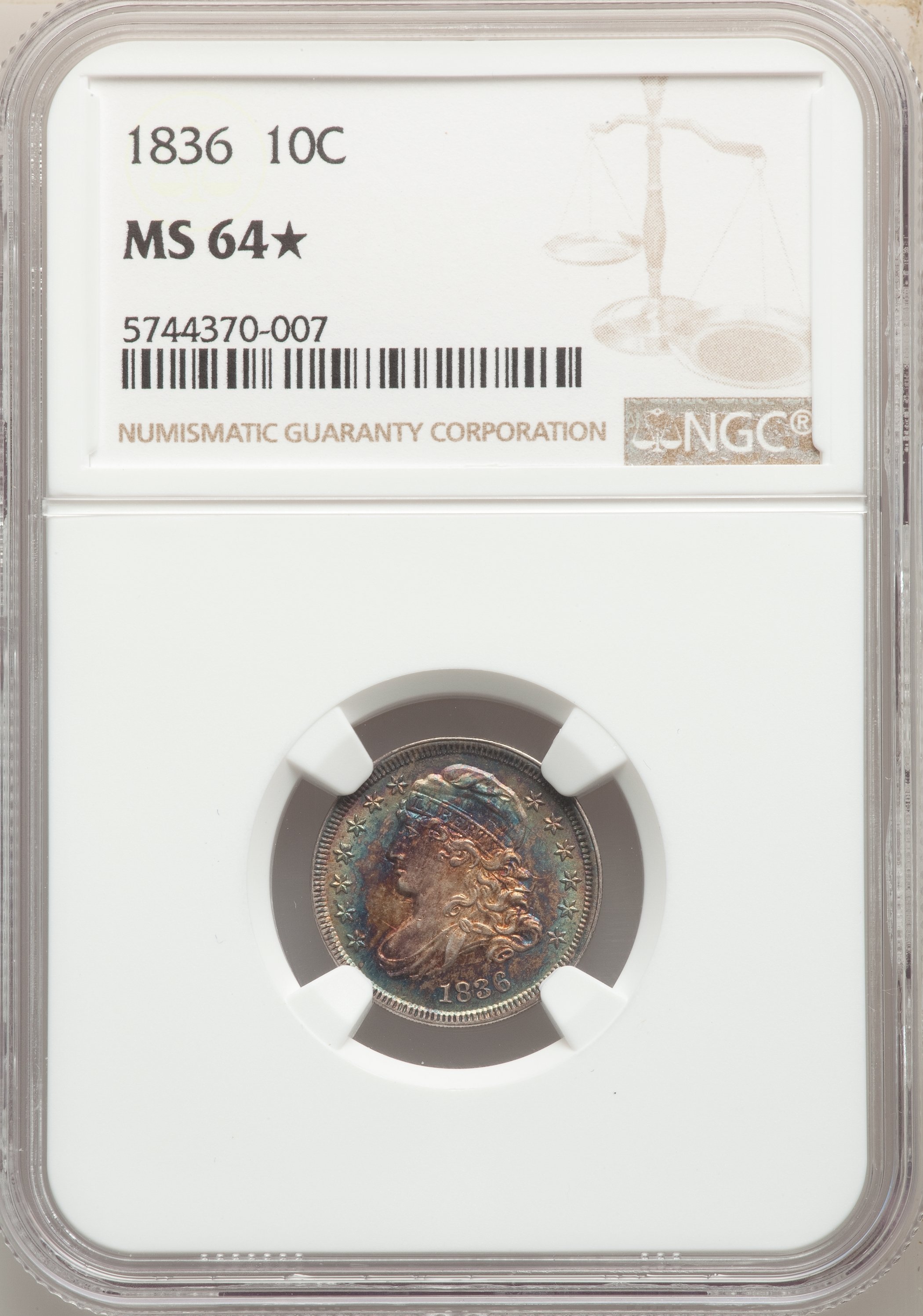 1836 10c JR-3 AG3 thumbnail 19